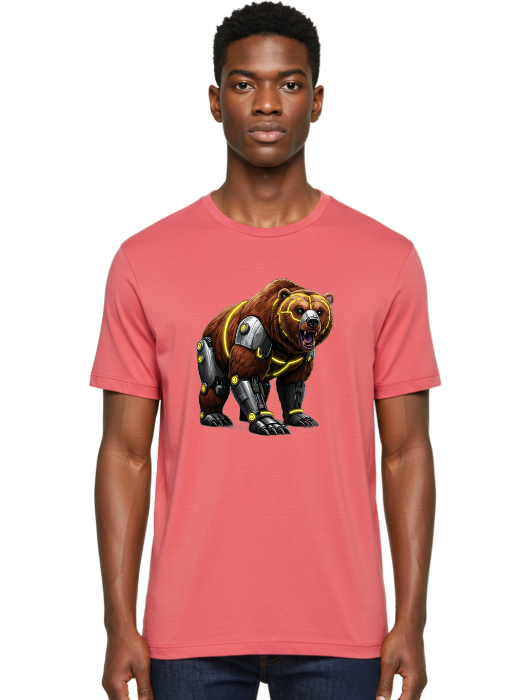 Robo-Grizzly Men'S Graphic Tee, 100% Cotton, Comfortable Casual Summer Wear, Machine Washable, Vintage Camera, Old Camera, Antique Camera, Black Camera, Classic Photography, Photography Equipment, Nostalgic Device, Film Camera, Camera Art Bal237