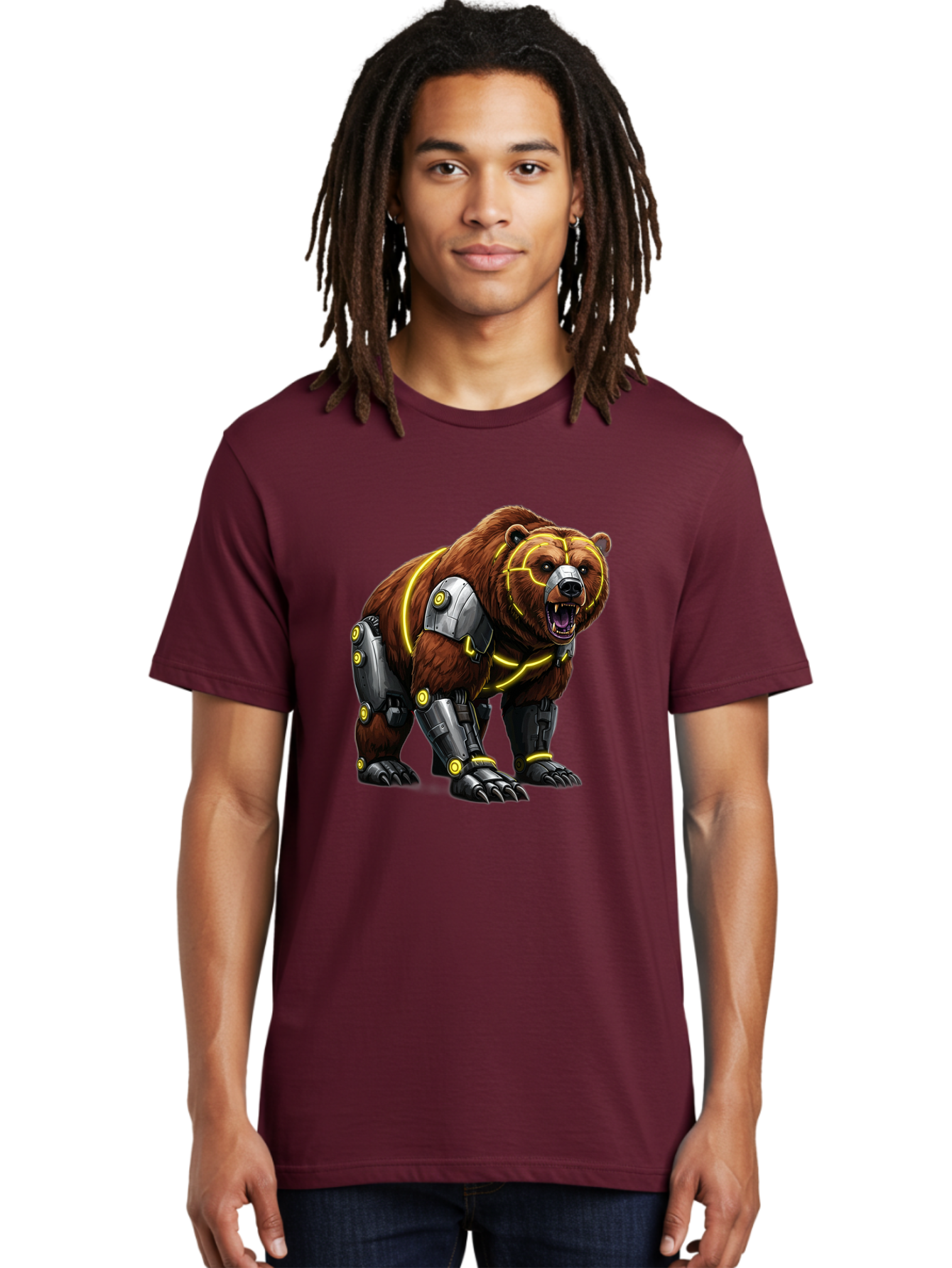 Robo-Grizzly Men'S Graphic Tee, 100% Cotton, Comfortable Casual Summer Wear, Machine Washable, Vintage Camera, Old Camera, Antique Camera, Black Camera, Classic Photography, Photography Equipment, Nostalgic Device, Film Camera, Camera Art Bal237