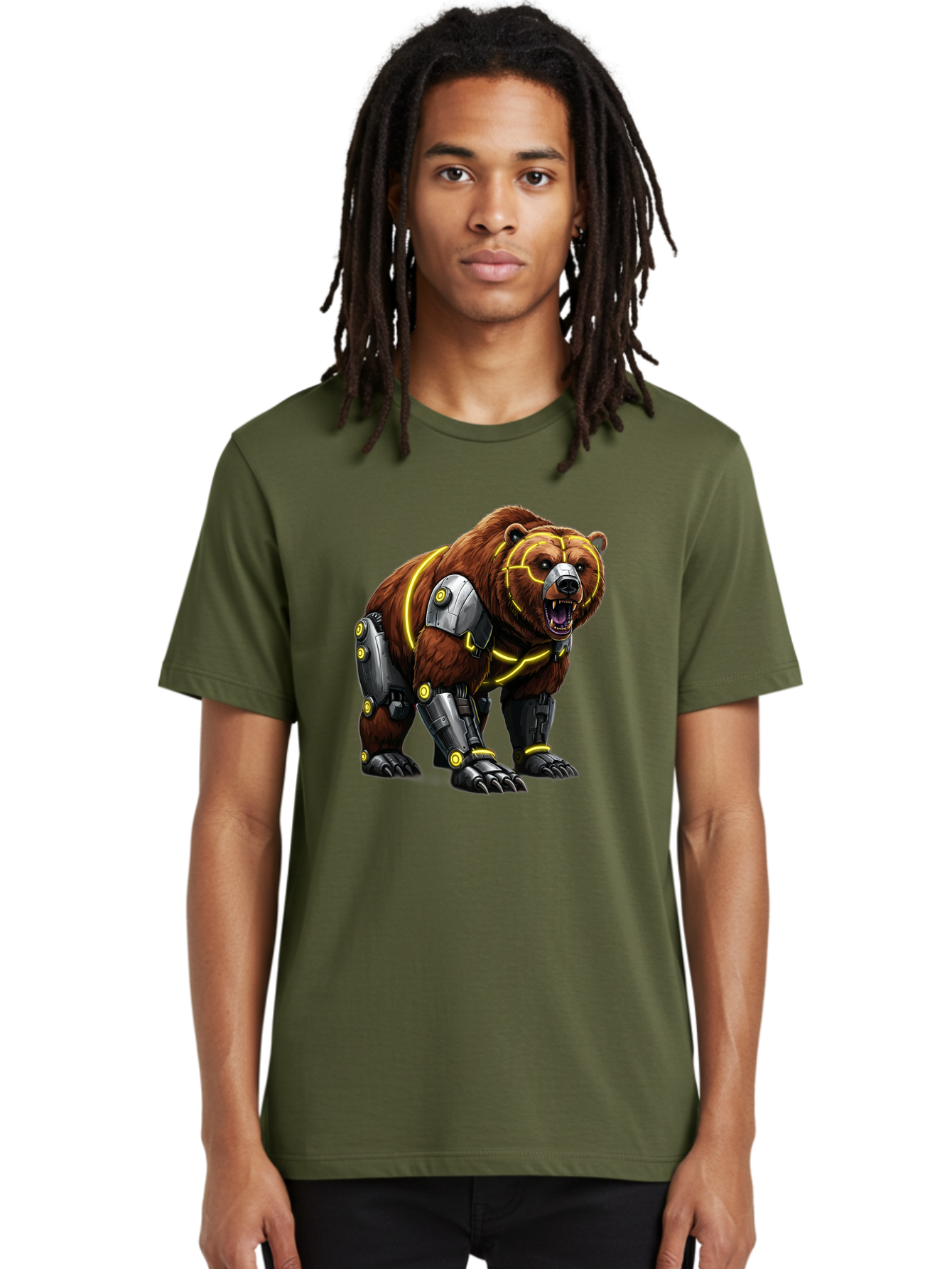 Robo-Grizzly Men'S Graphic Tee, 100% Cotton, Comfortable Casual Summer Wear, Machine Washable, Vintage Camera, Old Camera, Antique Camera, Black Camera, Classic Photography, Photography Equipment, Nostalgic Device, Film Camera, Camera Art Bal237