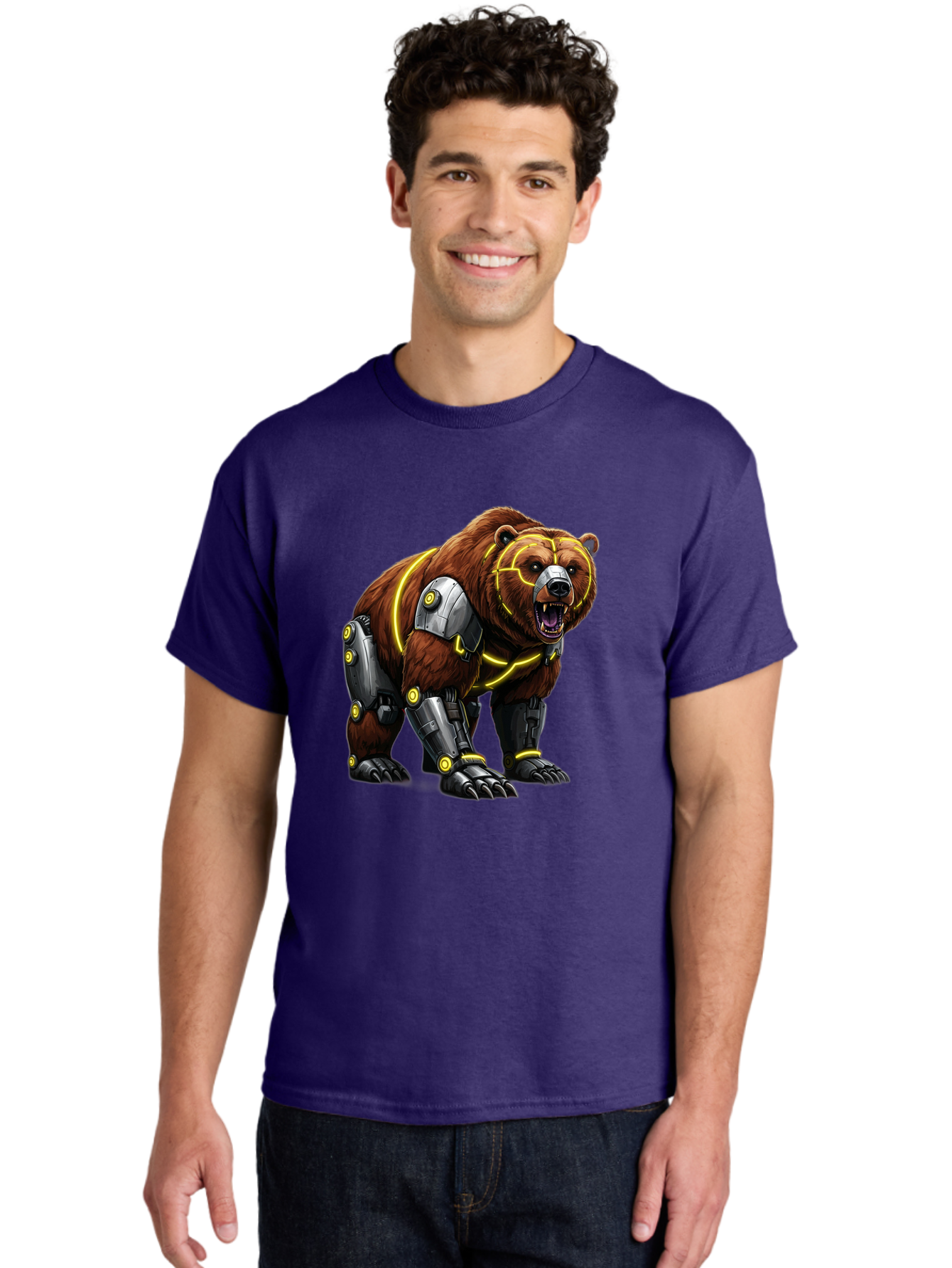 Robo-Grizzly Men'S Graphic Tee, 100% Cotton, Comfortable Casual Summer Wear, Machine Washable, Vintage Camera, Old Camera, Antique Camera, Black Camera, Classic Photography, Photography Equipment, Nostalgic Device, Film Camera, Camera Art Bal237