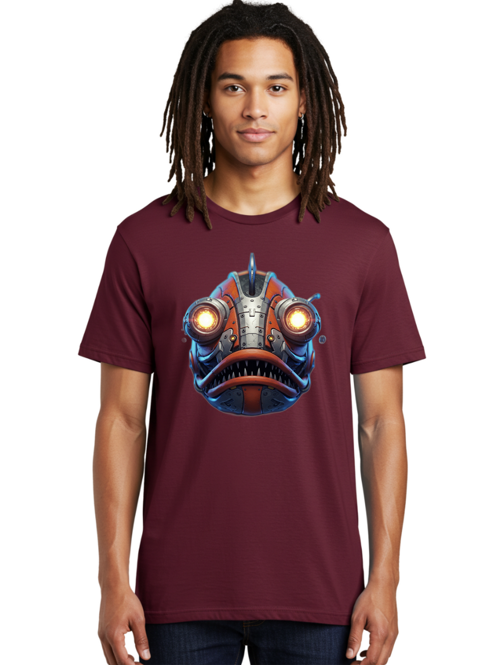 Robo-Shark Men'S Graphic Tee, 100% Cotton, Comfortable Casual Summer Wear, Machine Washable, Vintage Camera, Old Camera, Antique Camera, Black Camera, Classic Photography, Photography Equipment, Nostalgic Device, Film Camera, Camera Art Bal240