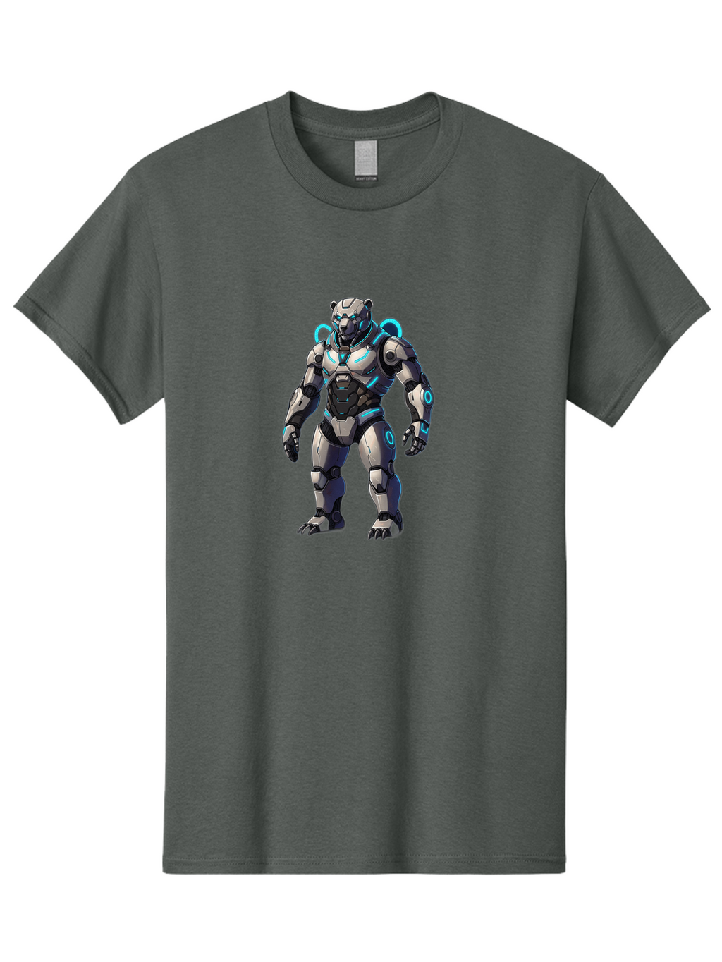 Robot-Bear-1 Men'S Graphic Tee, 100% Cotton, Comfortable Casual Summer Wear, Machine Washable, Vintage Camera, Old Camera, Antique Camera, Black Camera, Classic Photography, Photography Equipment, Nostalgic Device, Film Camera, Camera Art Bal241
