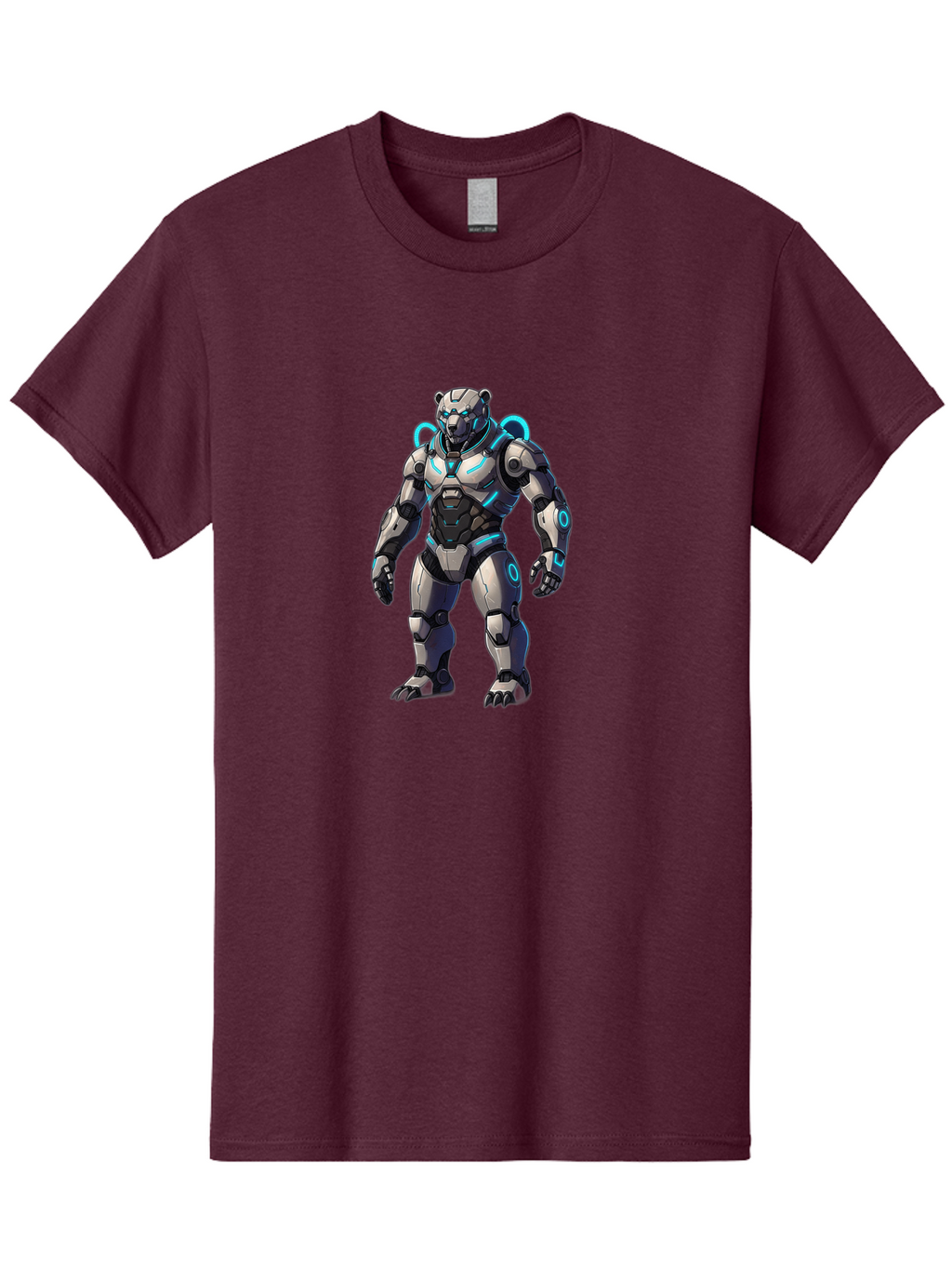 Robot-Bear-1 Men'S Graphic Tee, 100% Cotton, Comfortable Casual Summer Wear, Machine Washable, Vintage Camera, Old Camera, Antique Camera, Black Camera, Classic Photography, Photography Equipment, Nostalgic Device, Film Camera, Camera Art Bal241