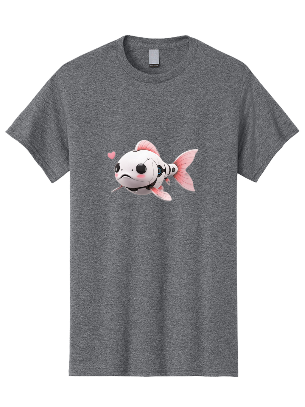 Robot-Fish-1 Men'S Graphic Tee, 100% Cotton, Comfortable Casual Summer Wear, Machine Washable, Vintage Camera, Old Camera, Antique Camera, Black Camera, Classic Photography, Photography Equipment, Nostalgic Device, Film Camera, Camera Art Bal244