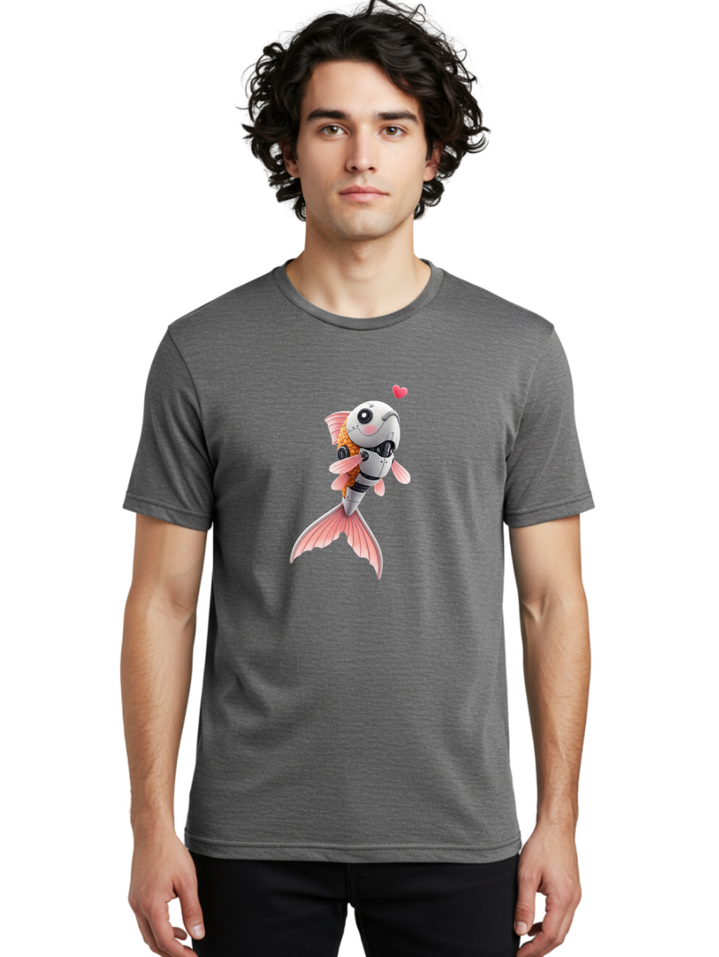 Robot-Goldfish Men'S Graphic Tee, 100% Cotton, Comfortable Casual Summer Wear, Machine Washable, Vintage Camera, Old Camera, Antique Camera, Black Camera, Classic Photography, Photography Equipment, Nostalgic Device, Film Camera, Camera Art Bal256