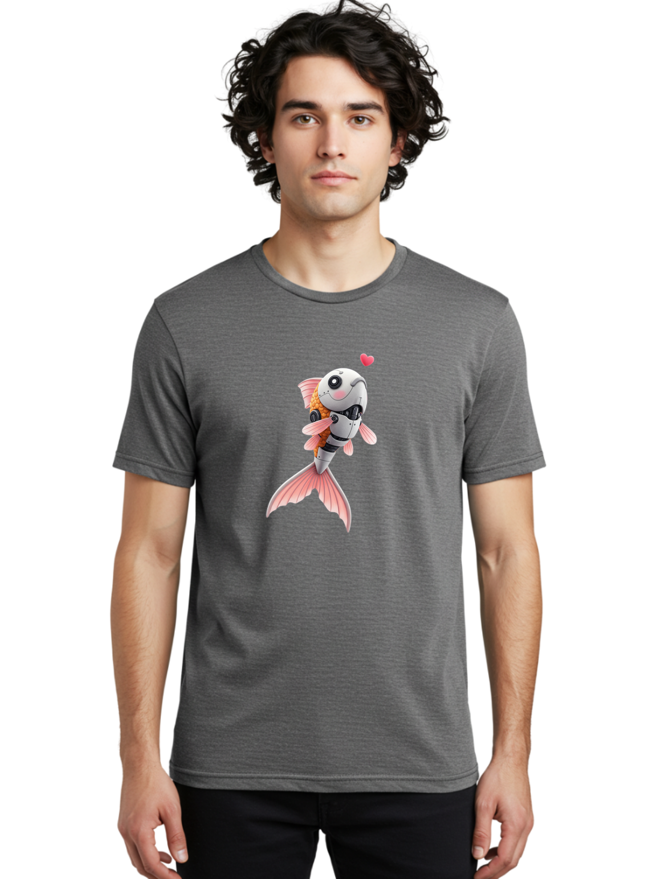 Robot-Goldfish Men'S Graphic Tee, 100% Cotton, Comfortable Casual Summer Wear, Machine Washable, Vintage Camera, Old Camera, Antique Camera, Black Camera, Classic Photography, Photography Equipment, Nostalgic Device, Film Camera, Camera Art Bal256
