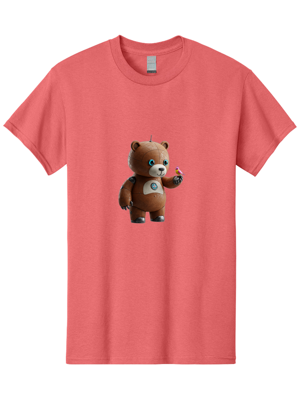 Robot-Teddy Men'S Graphic Tee, 100% Cotton, Comfortable Casual Summer Wear, Machine Washable, Vintage Camera, Old Camera, Antique Camera, Black Camera, Classic Photography, Photography Equipment, Nostalgic Device, Film Camera, Camera Art Bal262