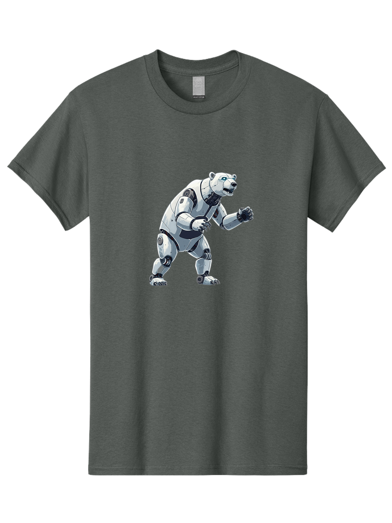 Robotic-Polar-Bear Men'S Graphic Tee, 100% Cotton, Comfortable Casual Summer Wear, Machine Washable, Vintage Camera, Old Camera, Antique Camera, Black Camera, Classic Photography, Photography Equipment, Nostalgic Device, Film Camera, Bal269