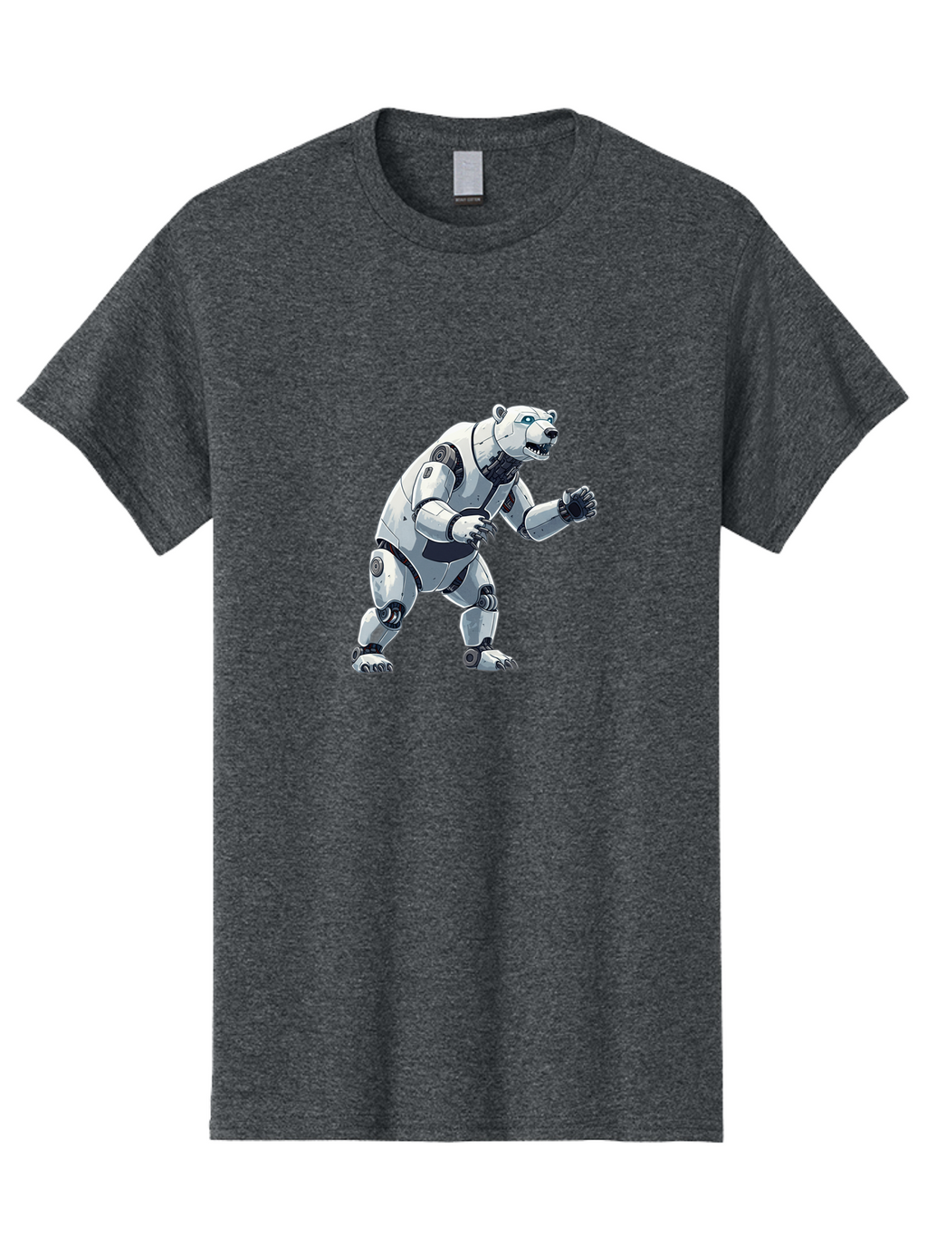 Robotic-Polar-Bear Men'S Graphic Tee, 100% Cotton, Comfortable Casual Summer Wear, Machine Washable, Vintage Camera, Old Camera, Antique Camera, Black Camera, Classic Photography, Photography Equipment, Nostalgic Device, Film Camera, Bal269
