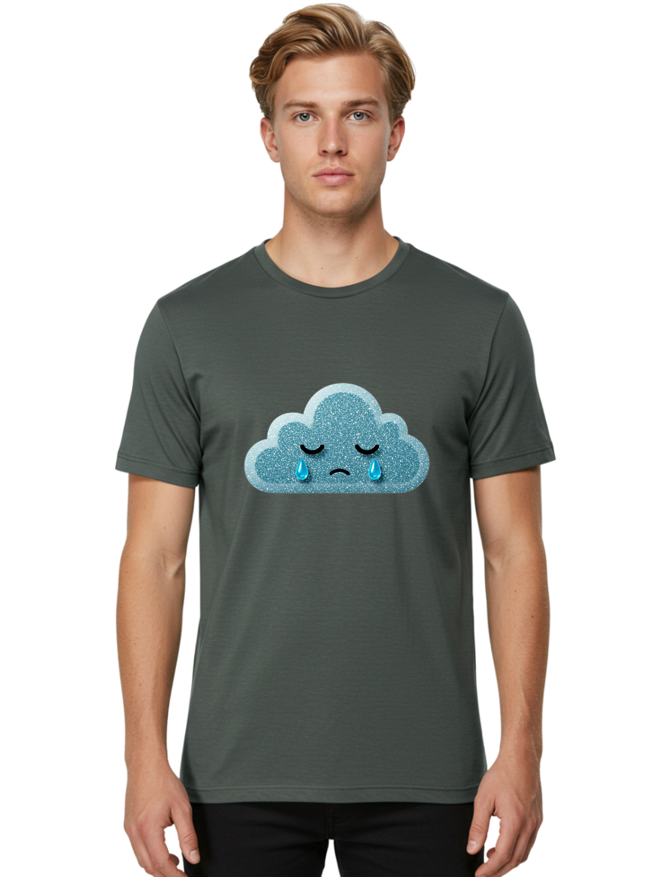 Sad-Cloud Men'S Graphic Tee, 100% Cotton, Comfortable Casual Summer Wear, Machine Washable, Vintage Camera, Old Camera, Antique Camera, Black Camera, Classic Photography, Photography Equipment, Nostalgic Device, Film Camera, Camera Art Bal271