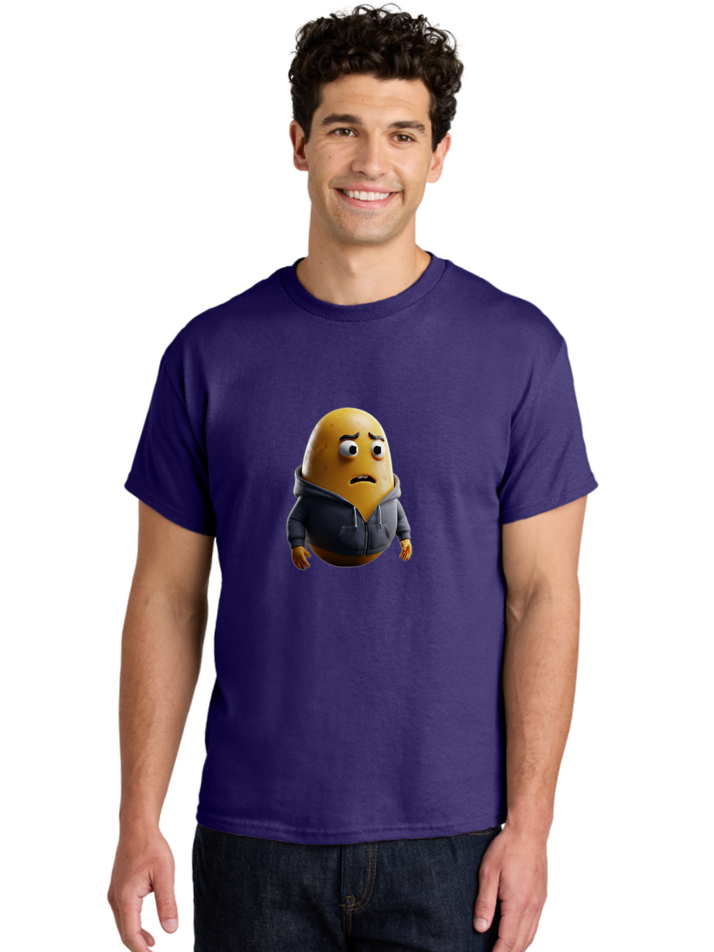 Sad-Egg-Character Men'S Graphic Tee, 100% Cotton, Comfortable Casual Summer Wear, Machine Washable, Vintage Camera, Old Camera, Antique Camera, Black Camera, Classic Photography, Photography Equipment, Nostalgic Device, Film Camera, Camera Art Bal272