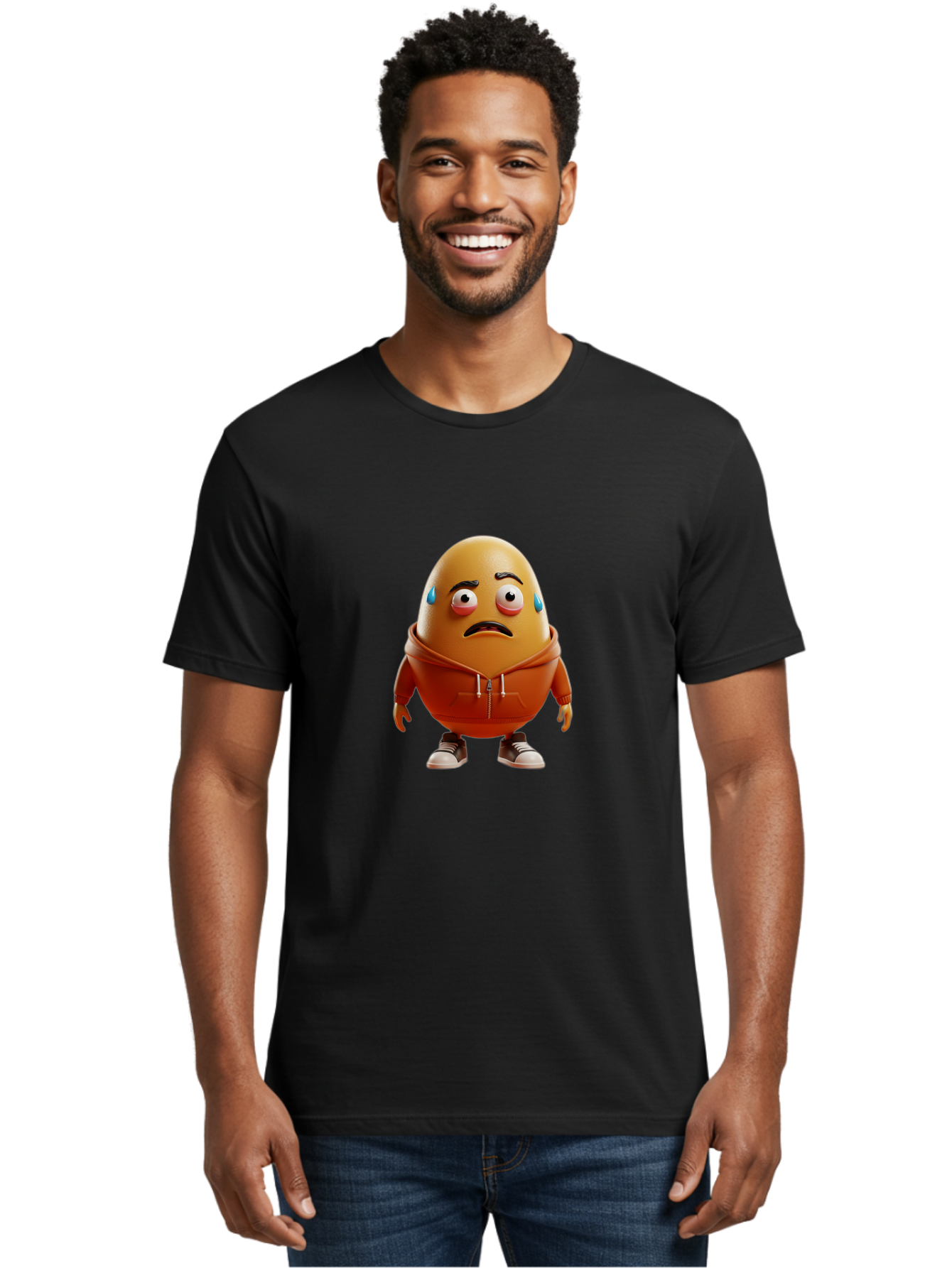 Sad-Egg Men'S Graphic Tee, 100% Cotton, Comfortable Casual Summer Wear, Machine Washable, Vintage Camera, Old Camera, Antique Camera, Black Camera, Classic Photography, Photography Equipment, Nostalgic Device, Film Camera, Camera Art Bal273