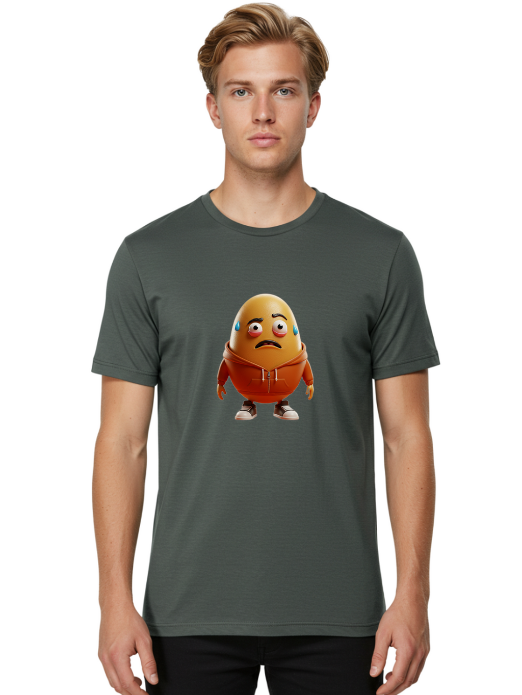 Sad-Egg Men'S Graphic Tee, 100% Cotton, Comfortable Casual Summer Wear, Machine Washable, Vintage Camera, Old Camera, Antique Camera, Black Camera, Classic Photography, Photography Equipment, Nostalgic Device, Film Camera, Camera Art Bal273