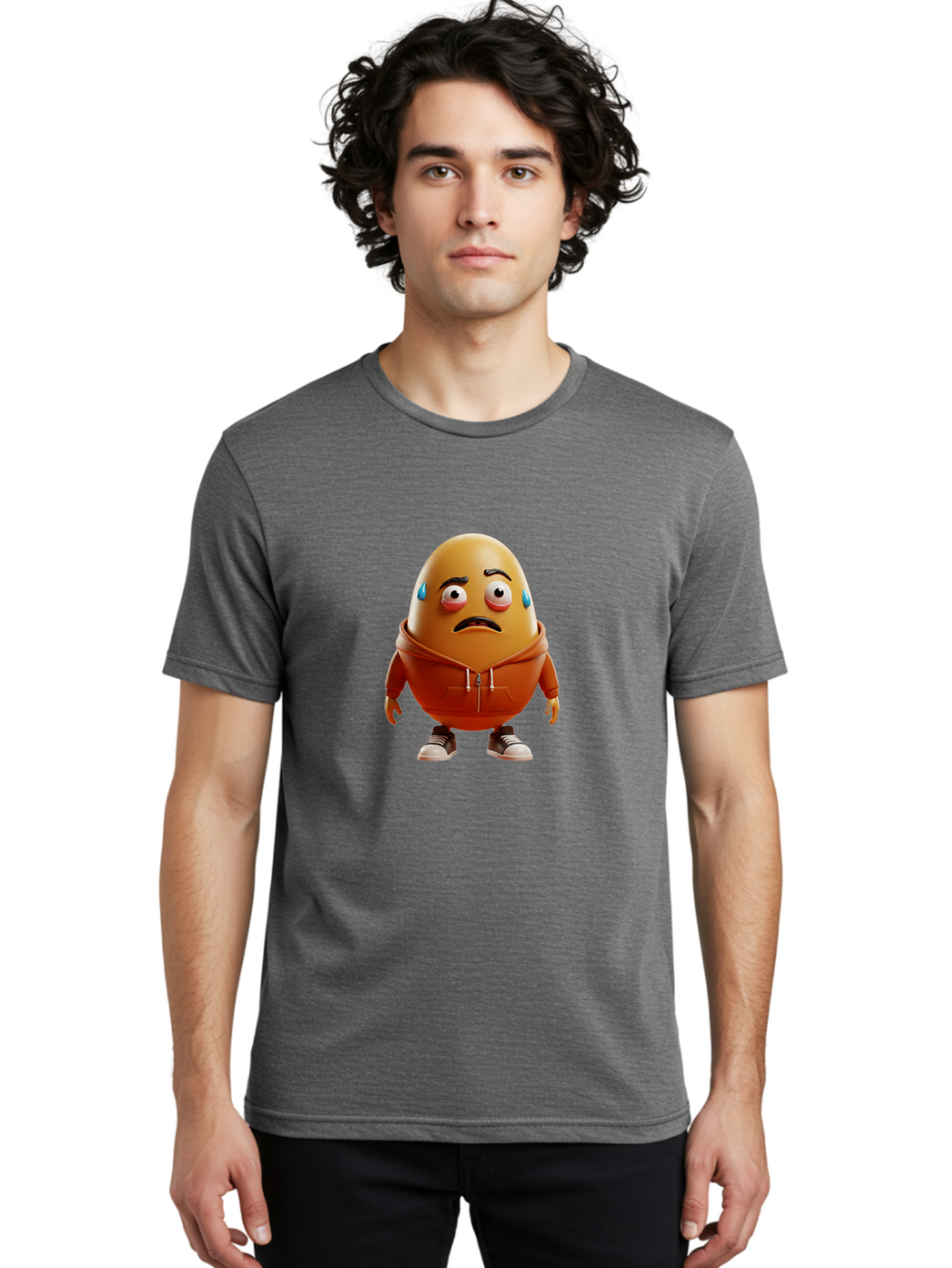Sad-Egg Men'S Graphic Tee, 100% Cotton, Comfortable Casual Summer Wear, Machine Washable, Vintage Camera, Old Camera, Antique Camera, Black Camera, Classic Photography, Photography Equipment, Nostalgic Device, Film Camera, Camera Art Bal273