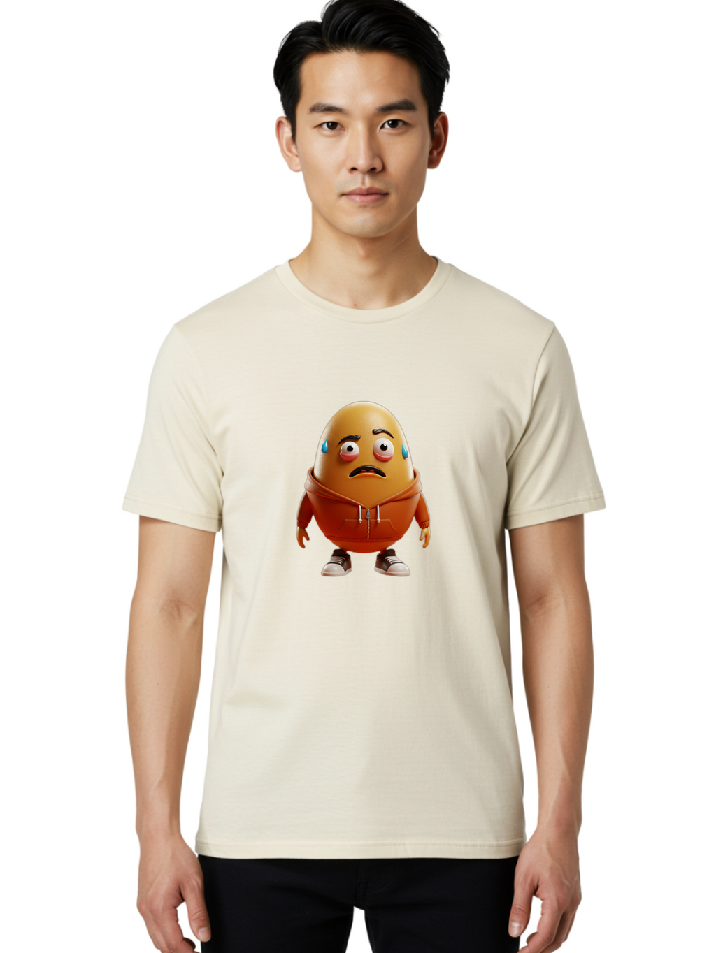 Sad-Egg Men'S Graphic Tee, 100% Cotton, Comfortable Casual Summer Wear, Machine Washable, Vintage Camera, Old Camera, Antique Camera, Black Camera, Classic Photography, Photography Equipment, Nostalgic Device, Film Camera, Camera Art Bal273