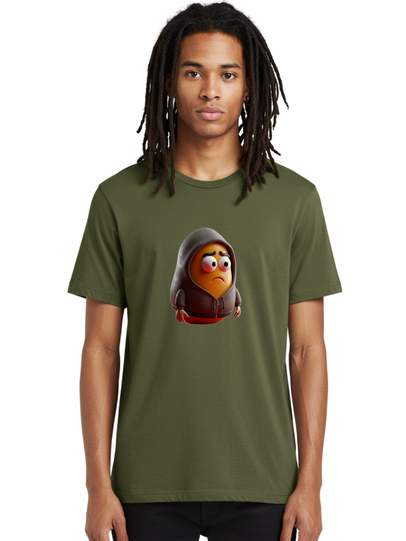 Sad-Emoji Men'S Graphic Tee, 100% Cotton, Comfortable Casual Summer Wear, Machine Washable, Vintage Camera, Old Camera, Antique Camera, Black Camera, Classic Photography, Photography Equipment, Nostalgic Device, Film Camera, Camera Art Bal275