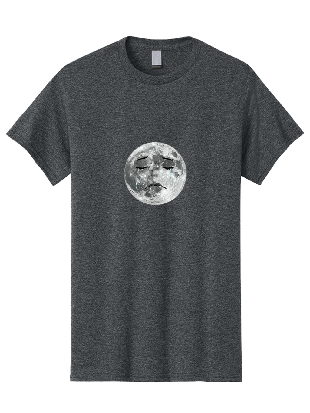 Sad-Moon-Face Men'S Graphic Tee, 100% Cotton, Comfortable Casual Summer Wear, Machine Washable, Vintage Camera, Old Camera, Antique Camera, Black Camera, Classic Photography, Photography Equipment, Nostalgic Device, Film Camera, Camera Art Bal277
