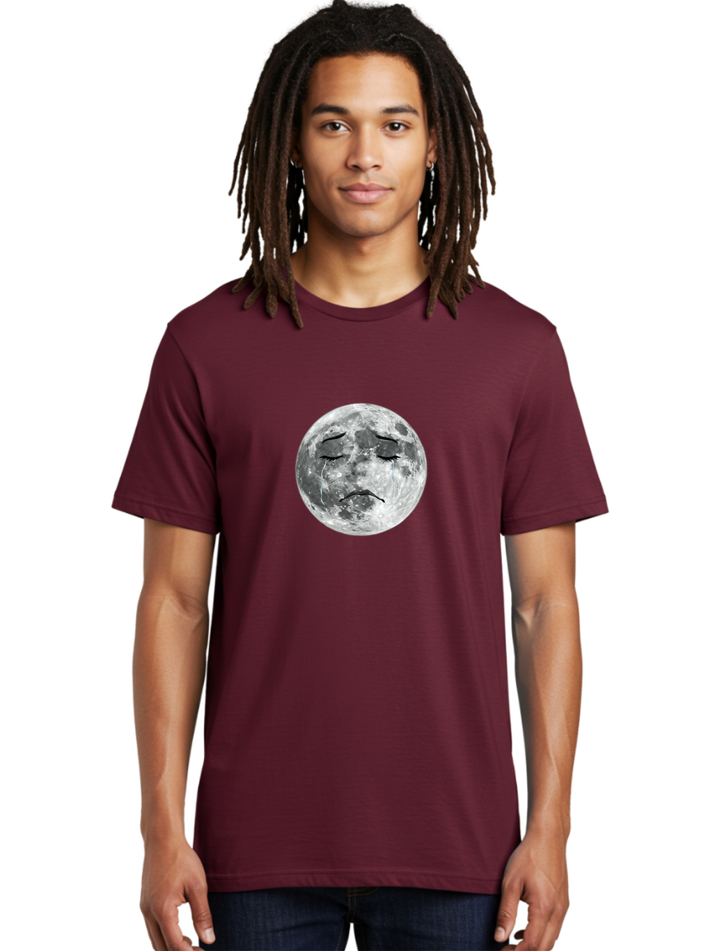 Sad-Moon-Face Men'S Graphic Tee, 100% Cotton, Comfortable Casual Summer Wear, Machine Washable, Vintage Camera, Old Camera, Antique Camera, Black Camera, Classic Photography, Photography Equipment, Nostalgic Device, Film Camera, Camera Art Bal277