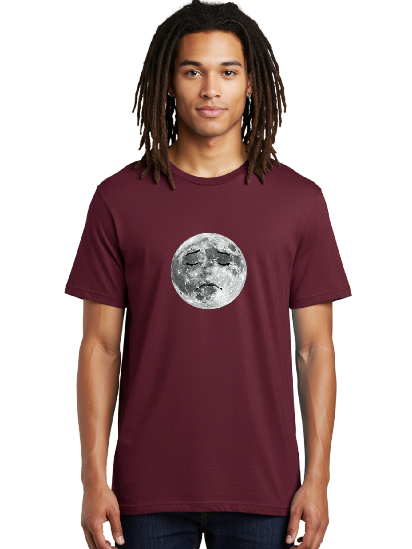 Sad-Moon-Face Men'S Graphic Tee, 100% Cotton, Comfortable Casual Summer Wear, Machine Washable, Vintage Camera, Old Camera, Antique Camera, Black Camera, Classic Photography, Photography Equipment, Nostalgic Device, Film Camera, Camera Art Bal277