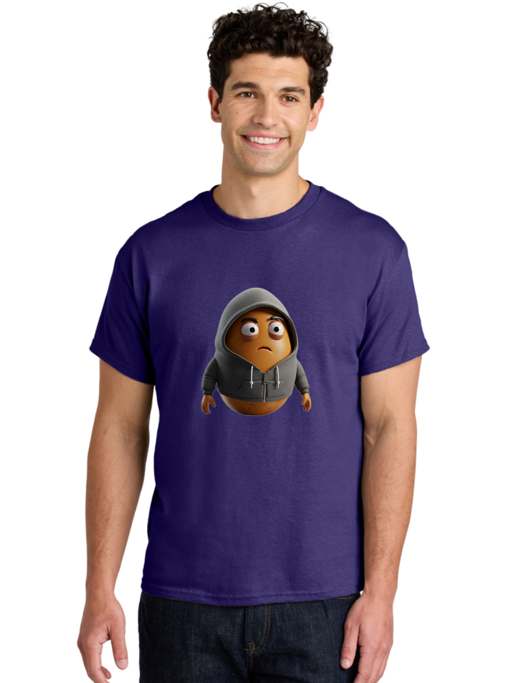Sad-Potato Men'S Graphic Tee, 100% Cotton, Comfortable Casual Summer Wear, Machine Washable, Vintage Camera, Old Camera, Antique Camera, Black Camera, Classic Photography, Photography Equipment, Nostalgic Device, Film Camera, Camera Art Bal279