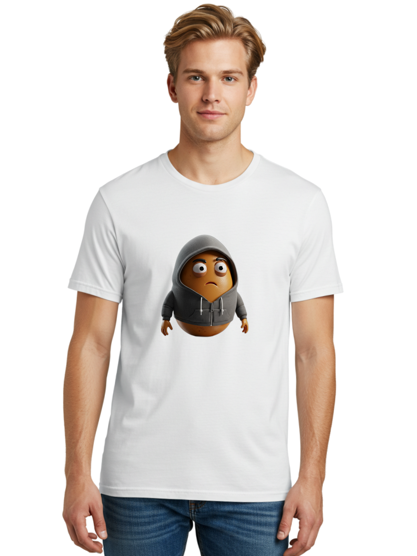Sad-Potato Men'S Graphic Tee, 100% Cotton, Comfortable Casual Summer Wear, Machine Washable, Vintage Camera, Old Camera, Antique Camera, Black Camera, Classic Photography, Photography Equipment, Nostalgic Device, Film Camera, Camera Art Bal279