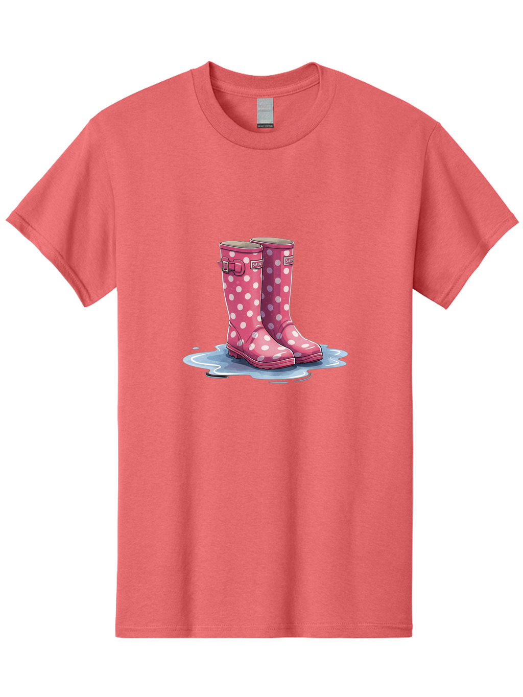 Safari-Pink-Polka-Dot-Rain-Boots Men'S Graphic Tee, 100% Cotton, Comfortable Casual Summer Wear, Machine Washable, Vintage Camera, Old Camera, Antique Camera, Black Camera, Classic Photography, Photography Equipment, Nostalgic Device, Bal281