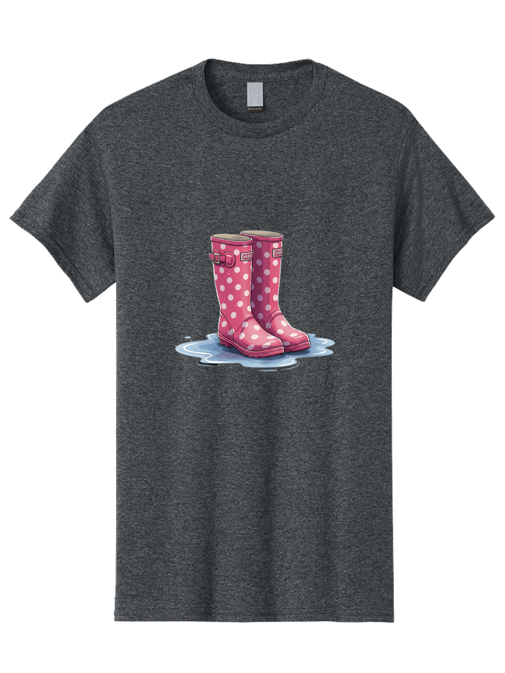 Safari-Pink-Polka-Dot-Rain-Boots Men'S Graphic Tee, 100% Cotton, Comfortable Casual Summer Wear, Machine Washable, Vintage Camera, Old Camera, Antique Camera, Black Camera, Classic Photography, Photography Equipment, Nostalgic Device, Bal281