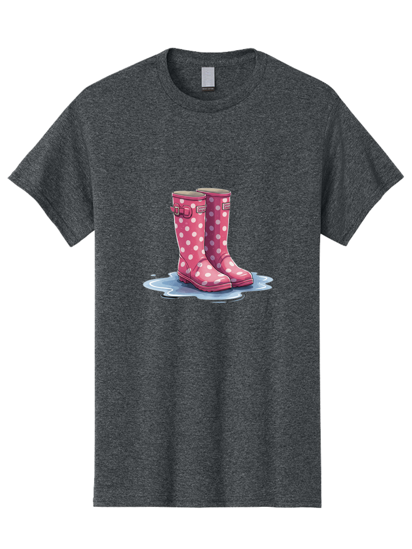Safari-Pink-Polka-Dot-Rain-Boots Men'S Graphic Tee, 100% Cotton, Comfortable Casual Summer Wear, Machine Washable, Vintage Camera, Old Camera, Antique Camera, Black Camera, Classic Photography, Photography Equipment, Nostalgic Device, Bal281