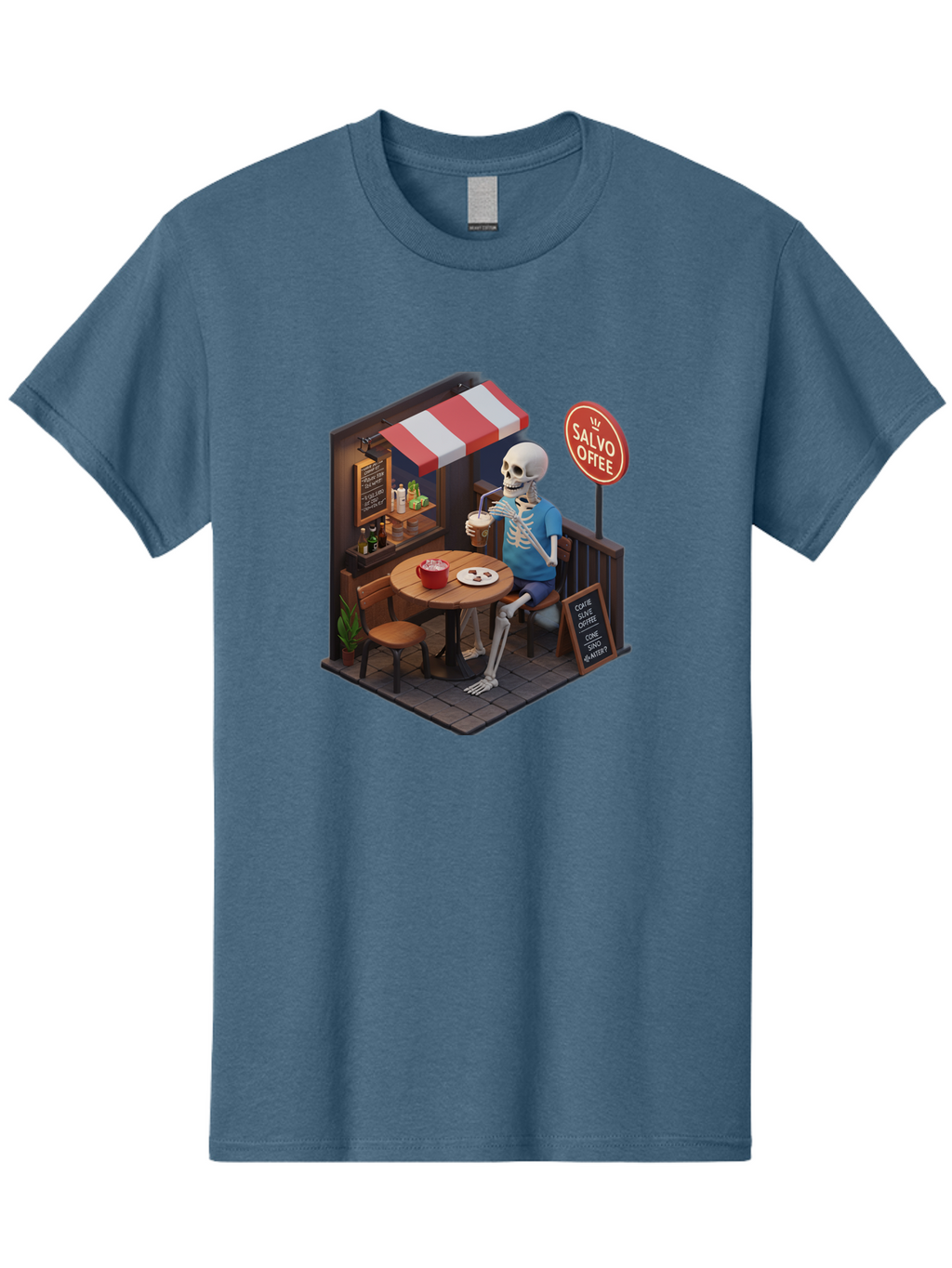 Salvo-Coffee Men'S Graphic Tee, 100% Cotton, Comfortable Casual Summer Wear, Machine Washable, Vintage Camera, Old Camera, Antique Camera, Black Camera, Classic Photography, Photography Equipment, Nostalgic Device, Film Camera, Camera Art Bal283