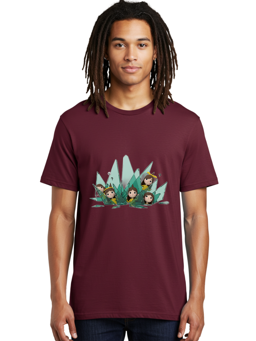 Shards-With-Characters Men'S Graphic Tee, 100% Cotton, Comfortable Casual Summer Wear, Machine Washable, Vintage Camera, Old Camera, Antique Camera, Black Camera, Classic Photography, Photography Equipment, Nostalgic Device, Film Camera, Bal287