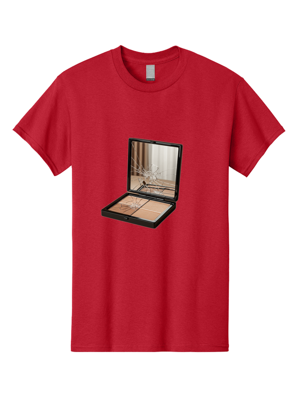 Shattered-Eyeshadow-Compact Men'S Graphic Tee, 100% Cotton, Comfortable Casual Summer Wear, Machine Washable, Vintage Camera, Old Camera, Antique Camera, Black Camera, Classic Photography, Photography Equipment, Nostalgic Device, Film Camera, Bal289
