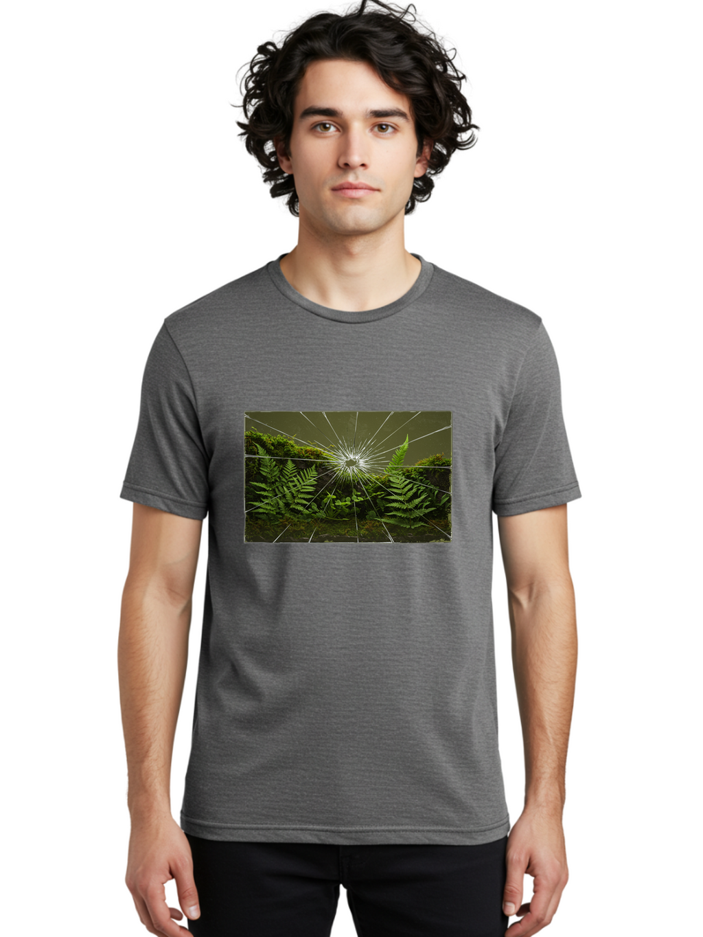 Shattered-Ferns Men'S Graphic Tee, 100% Cotton, Comfortable Casual Summer Wear, Machine Washable, Vintage Camera, Old Camera, Antique Camera, Black Camera, Classic Photography, Photography Equipment, Nostalgic Device, Film Camera, Camera Art Bal290