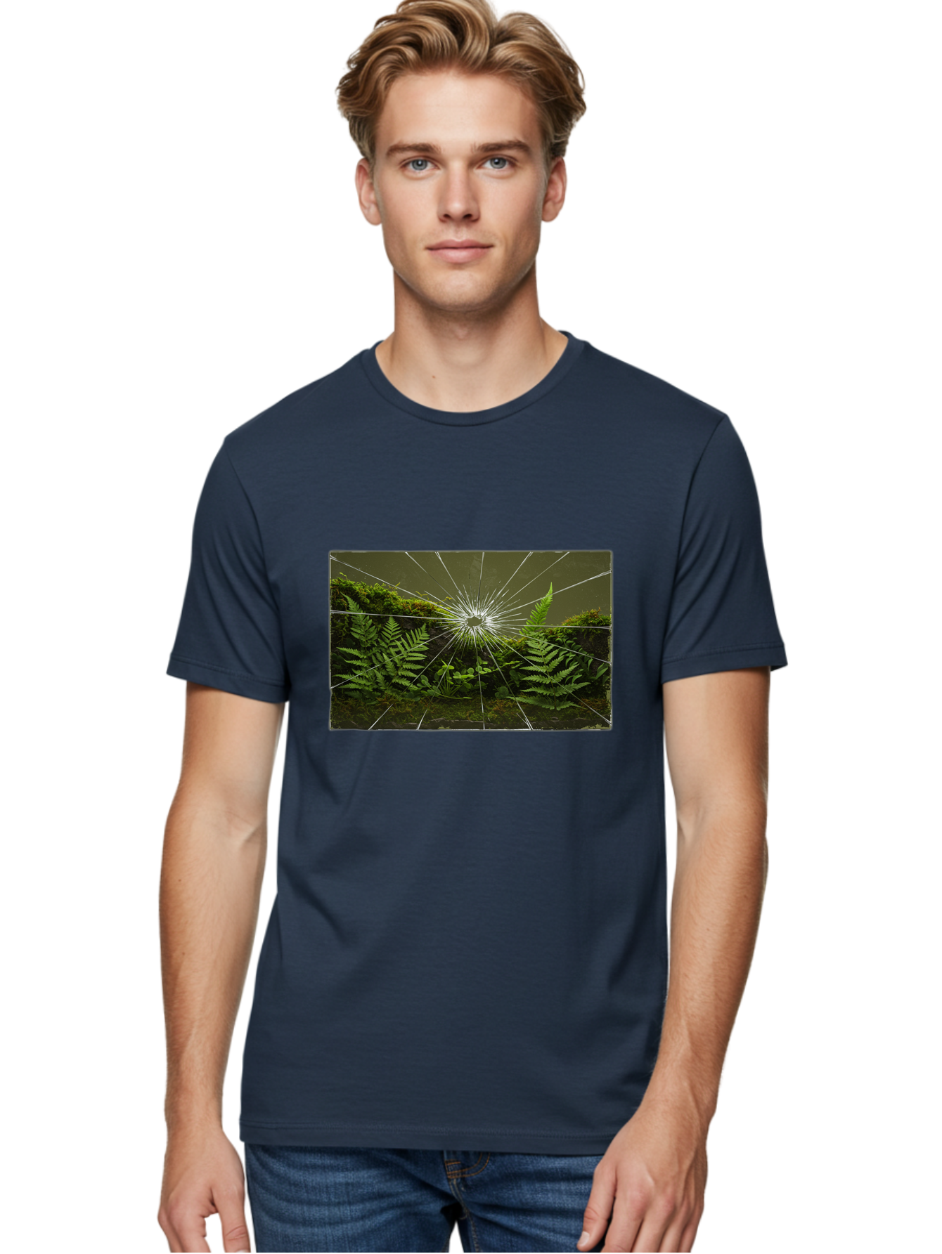 Shattered-Ferns Men'S Graphic Tee, 100% Cotton, Comfortable Casual Summer Wear, Machine Washable, Vintage Camera, Old Camera, Antique Camera, Black Camera, Classic Photography, Photography Equipment, Nostalgic Device, Film Camera, Camera Art Bal290