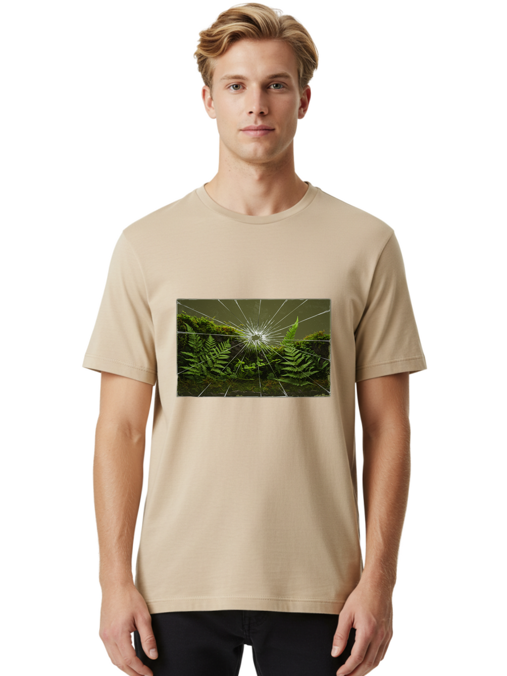 Shattered-Ferns Men'S Graphic Tee, 100% Cotton, Comfortable Casual Summer Wear, Machine Washable, Vintage Camera, Old Camera, Antique Camera, Black Camera, Classic Photography, Photography Equipment, Nostalgic Device, Film Camera, Camera Art Bal290