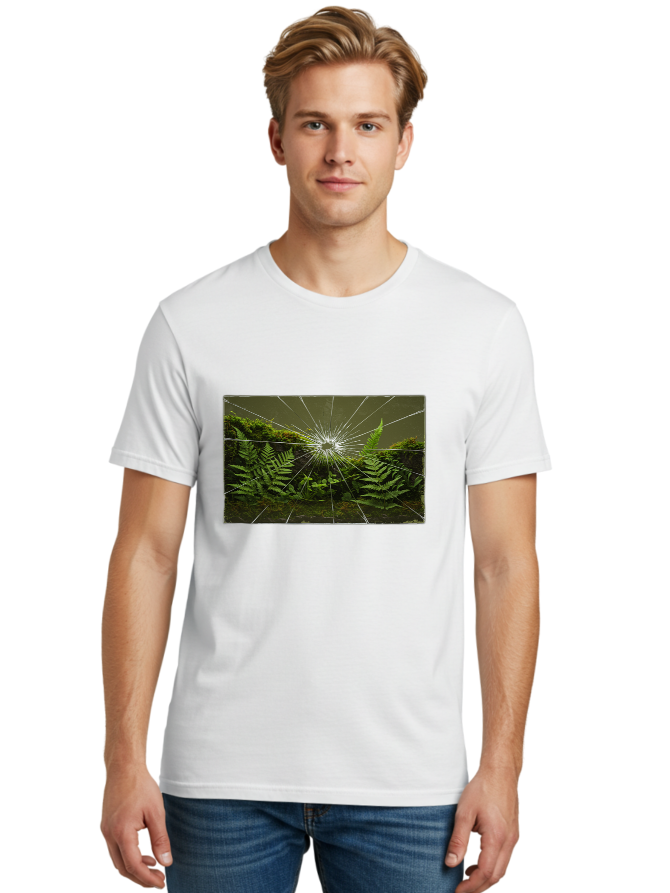 Shattered-Ferns Men'S Graphic Tee, 100% Cotton, Comfortable Casual Summer Wear, Machine Washable, Vintage Camera, Old Camera, Antique Camera, Black Camera, Classic Photography, Photography Equipment, Nostalgic Device, Film Camera, Camera Art Bal290