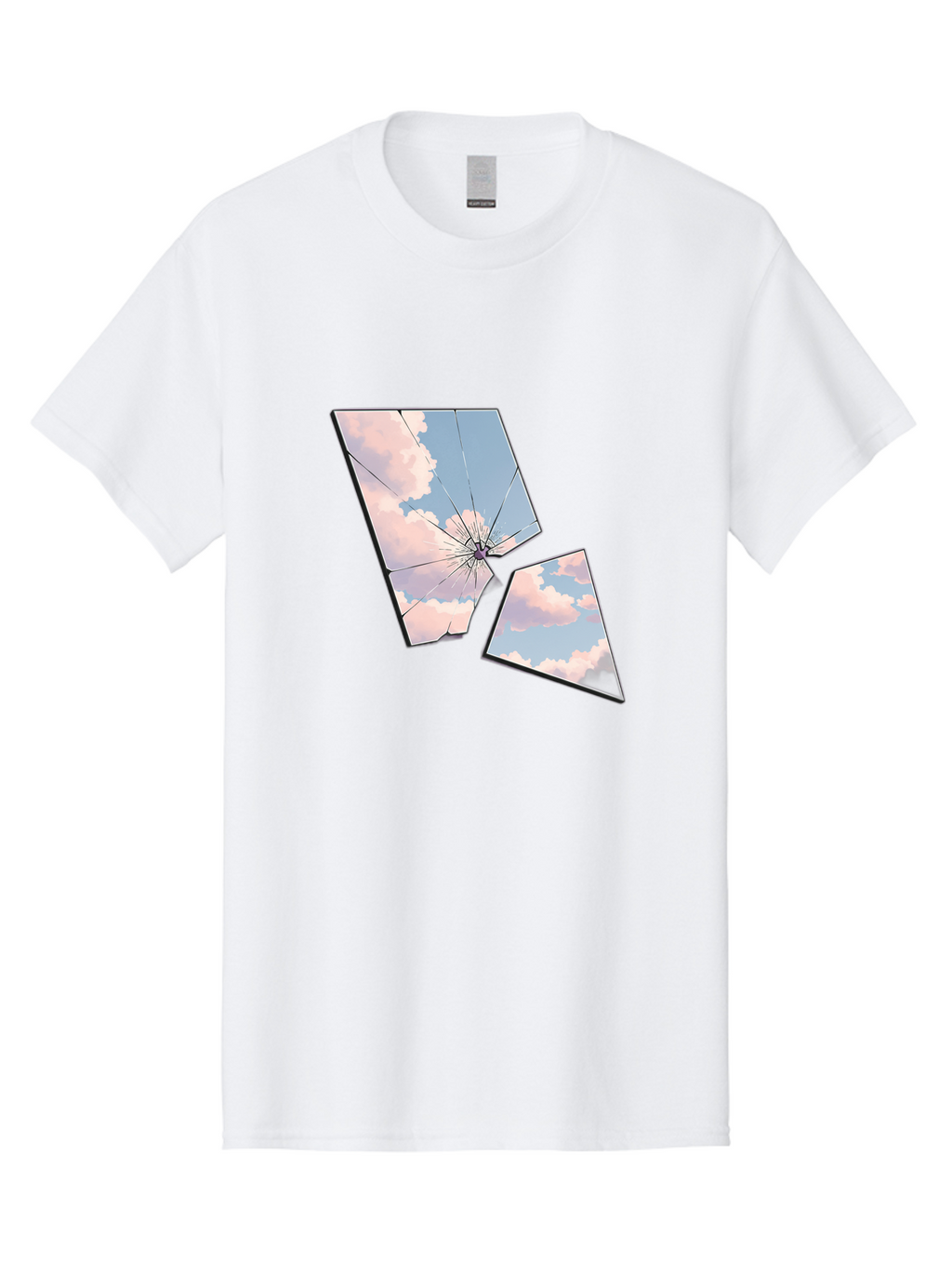 Shattered-Glass-1 Men'S Graphic Tee, 100% Cotton, Comfortable Casual Summer Wear, Machine Washable, Vintage Camera, Old Camera, Antique Camera, Black Camera, Classic Photography, Photography Equipment, Nostalgic Device, Film Camera, Camera Art Bal291