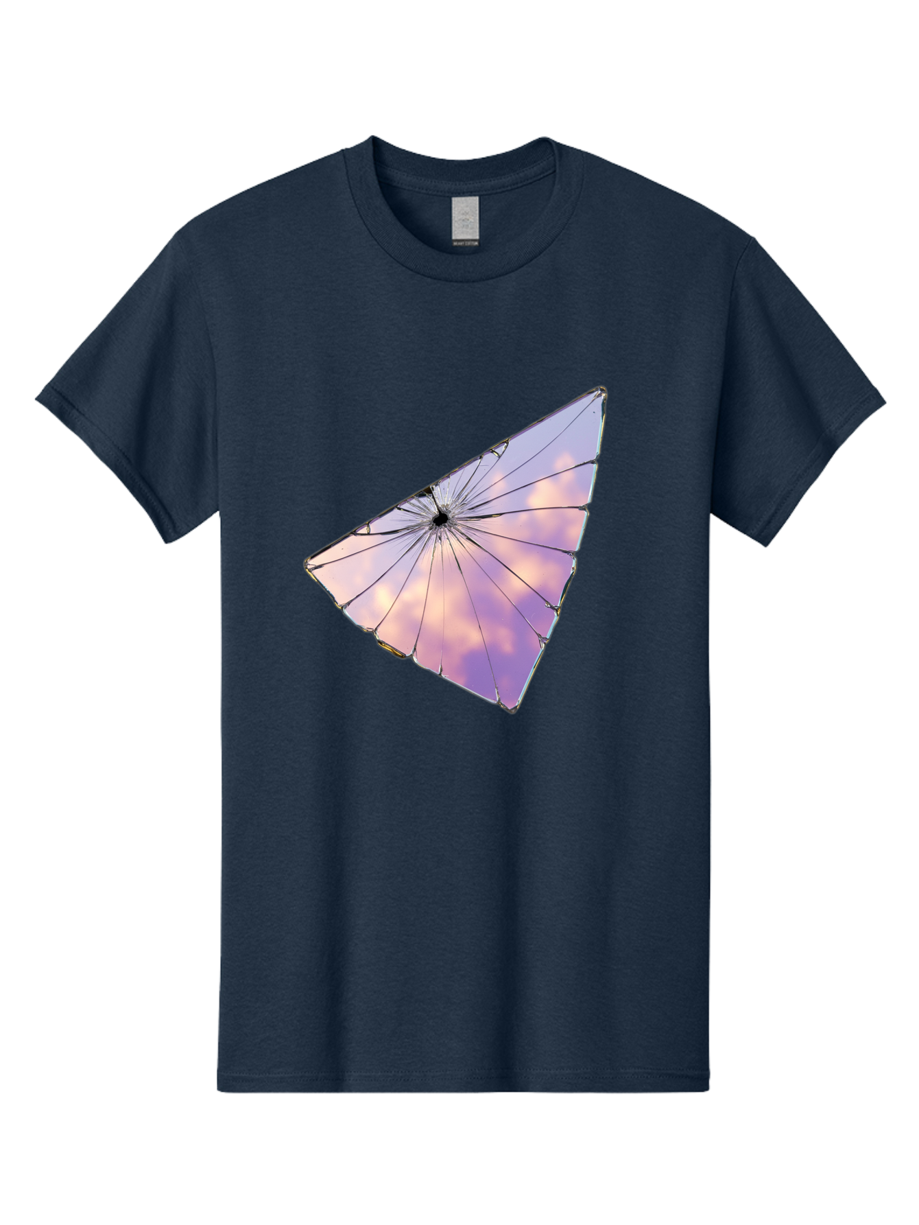 Shattered-Glass-2 Men'S Graphic Tee, 100% Cotton, Comfortable Casual Summer Wear, Machine Washable, Vintage Camera, Old Camera, Antique Camera, Black Camera, Classic Photography, Photography Equipment, Nostalgic Device, Film Camera, Camera Art Bal292