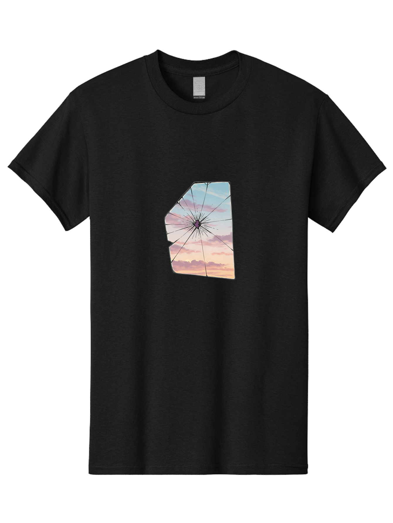 Shattered-Glass Men'S Graphic Tee, 100% Cotton, Comfortable Casual Summer Wear, Machine Washable, Vintage Camera, Old Camera, Antique Camera, Black Camera, Classic Photography, Photography Equipment, Nostalgic Device, Film Camera, Camera Art Bal294