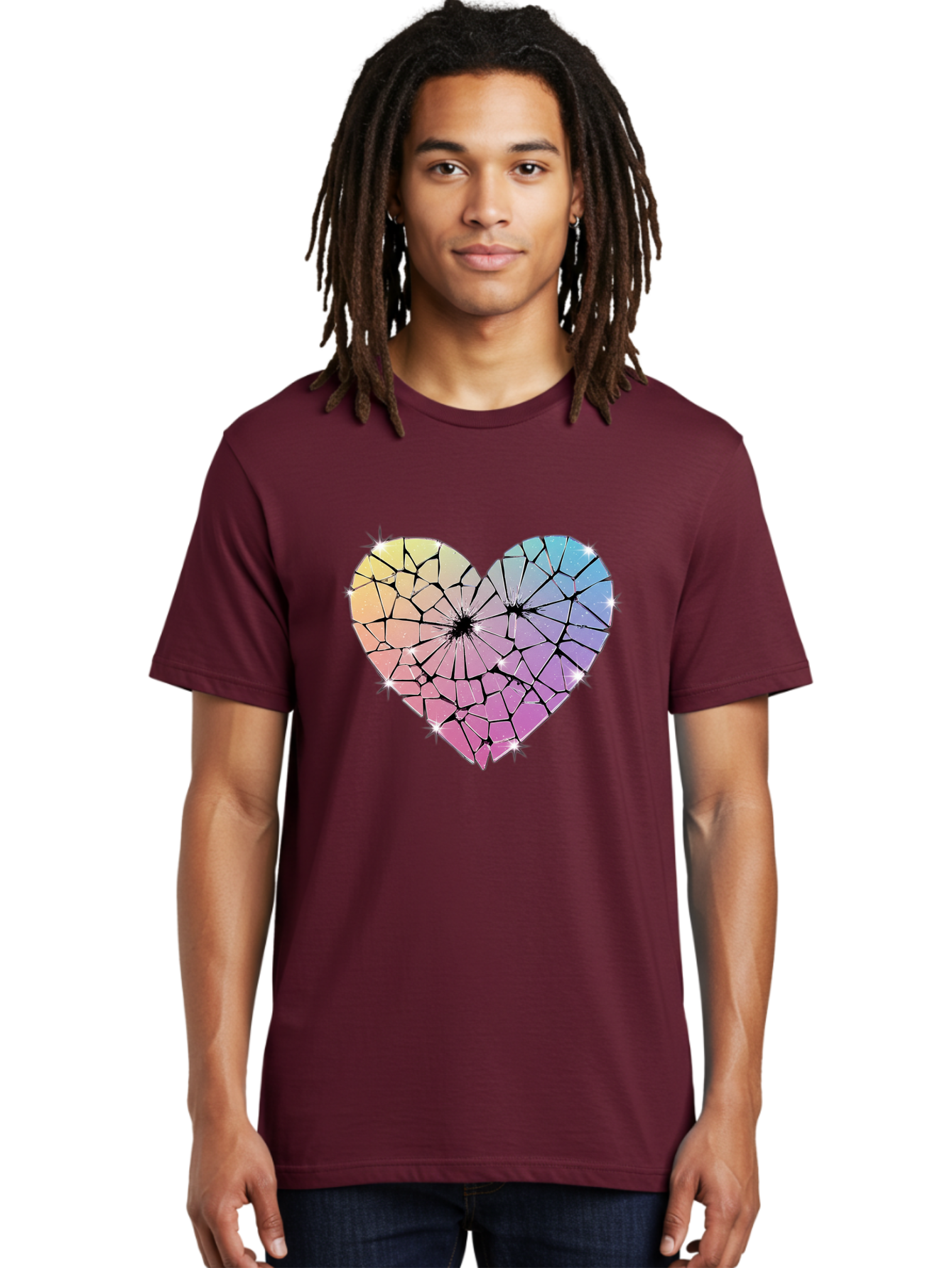 Shattered-Heart Men'S Graphic Tee, 100% Cotton, Comfortable Casual Summer Wear, Machine Washable, Vintage Camera, Old Camera, Antique Camera, Black Camera, Classic Photography, Photography Equipment, Nostalgic Device, Film Camera, Camera Art Bal296