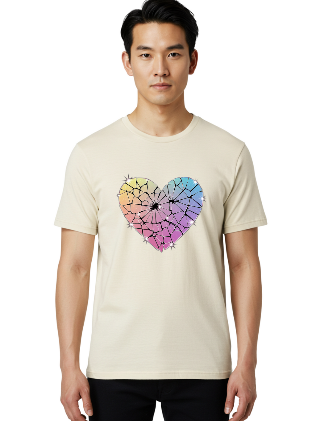Shattered-Heart Men'S Graphic Tee, 100% Cotton, Comfortable Casual Summer Wear, Machine Washable, Vintage Camera, Old Camera, Antique Camera, Black Camera, Classic Photography, Photography Equipment, Nostalgic Device, Film Camera, Camera Art Bal296