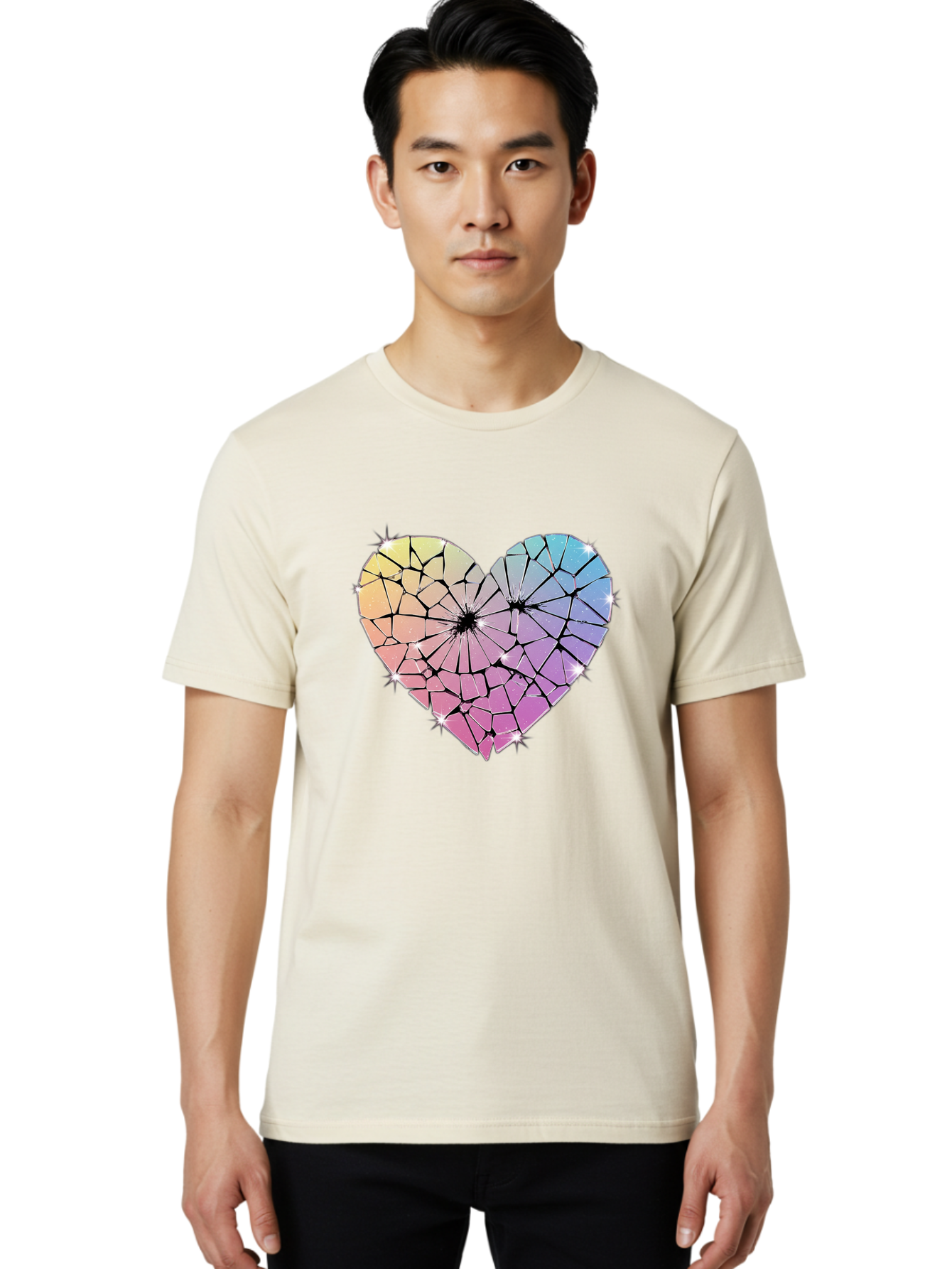 Shattered-Heart Men'S Graphic Tee, 100% Cotton, Comfortable Casual Summer Wear, Machine Washable, Vintage Camera, Old Camera, Antique Camera, Black Camera, Classic Photography, Photography Equipment, Nostalgic Device, Film Camera, Camera Art Bal296