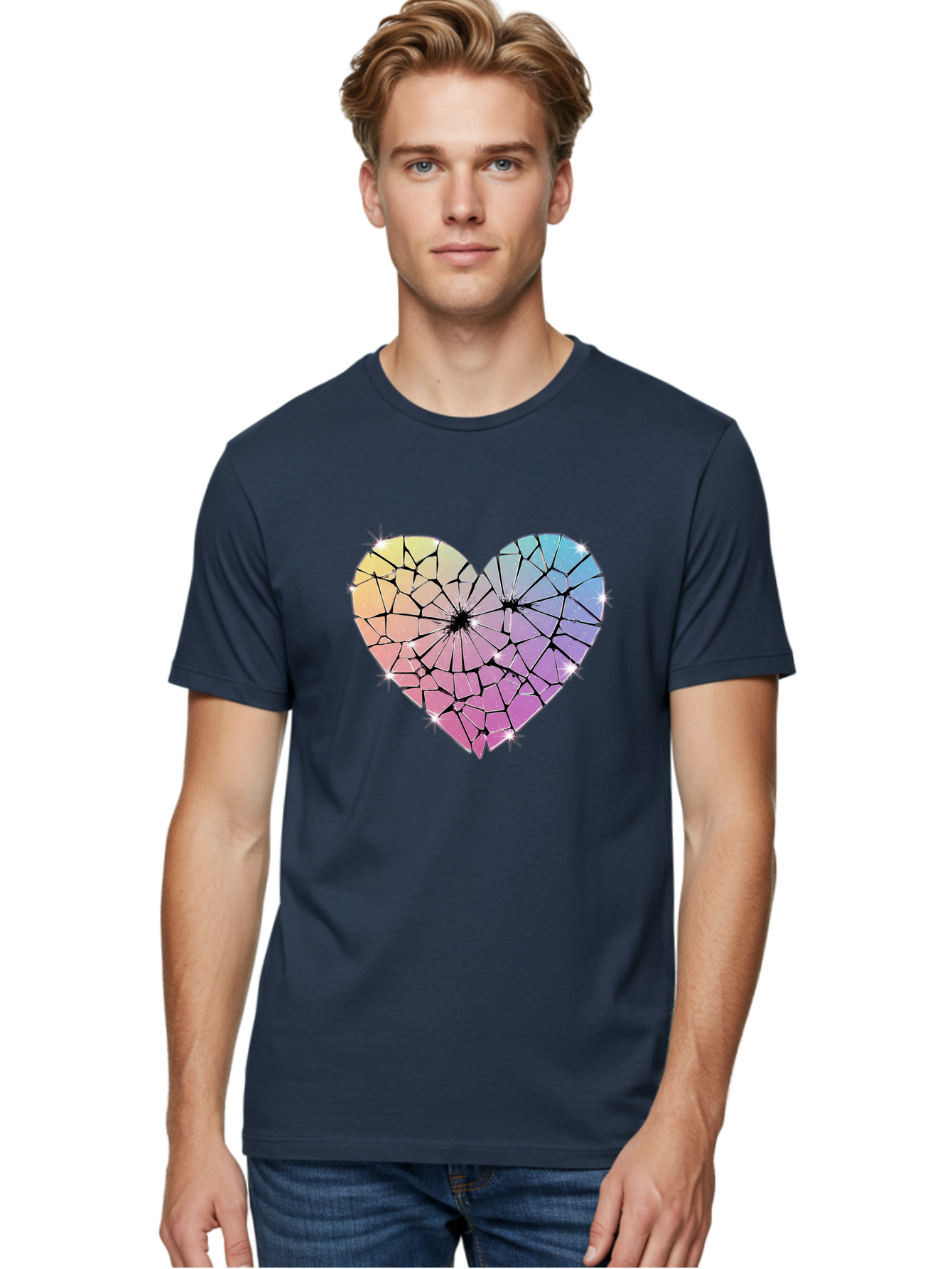 Shattered-Heart Men'S Graphic Tee, 100% Cotton, Comfortable Casual Summer Wear, Machine Washable, Vintage Camera, Old Camera, Antique Camera, Black Camera, Classic Photography, Photography Equipment, Nostalgic Device, Film Camera, Camera Art Bal296