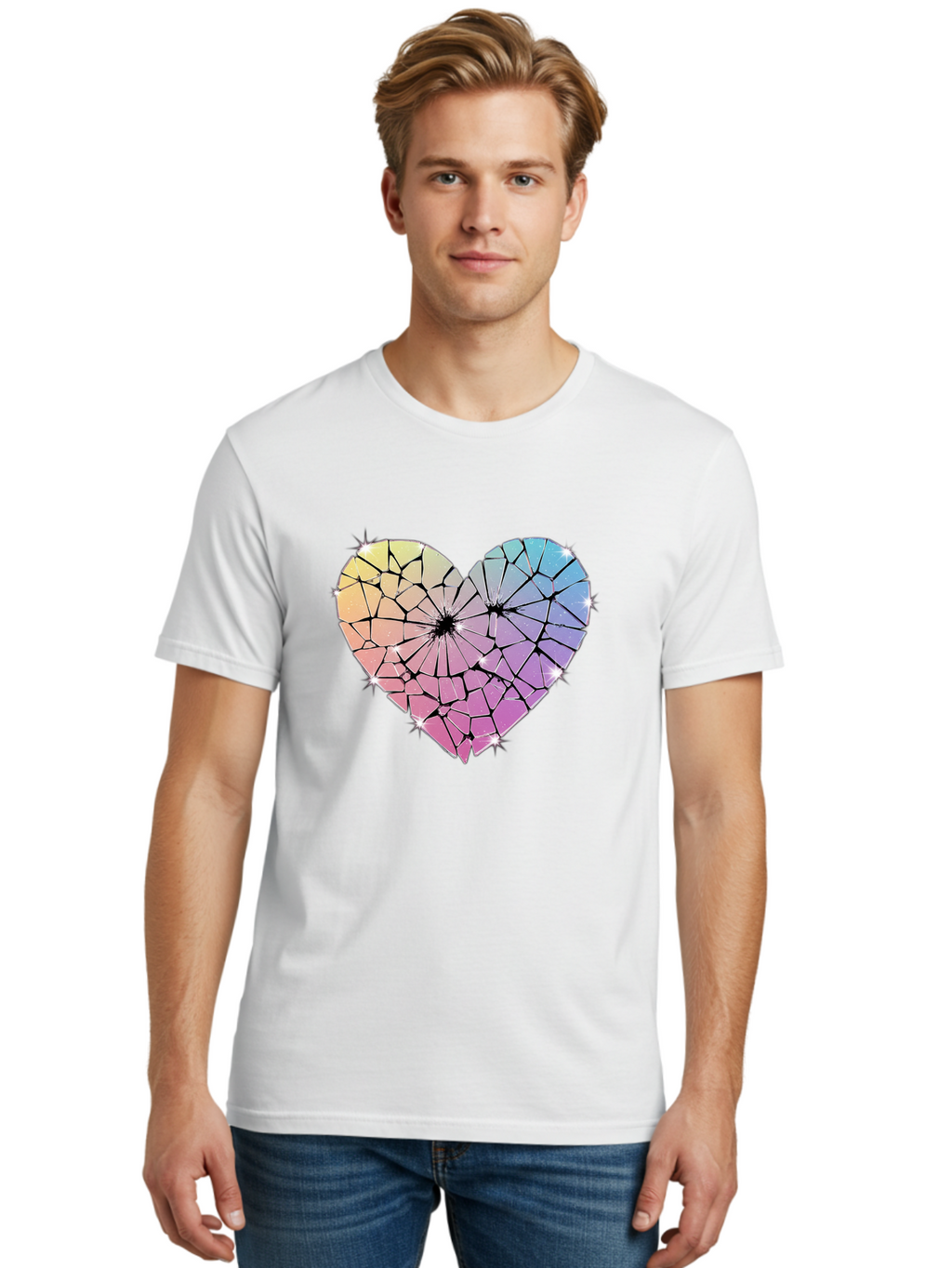 Shattered-Heart Men'S Graphic Tee, 100% Cotton, Comfortable Casual Summer Wear, Machine Washable, Vintage Camera, Old Camera, Antique Camera, Black Camera, Classic Photography, Photography Equipment, Nostalgic Device, Film Camera, Camera Art Bal296