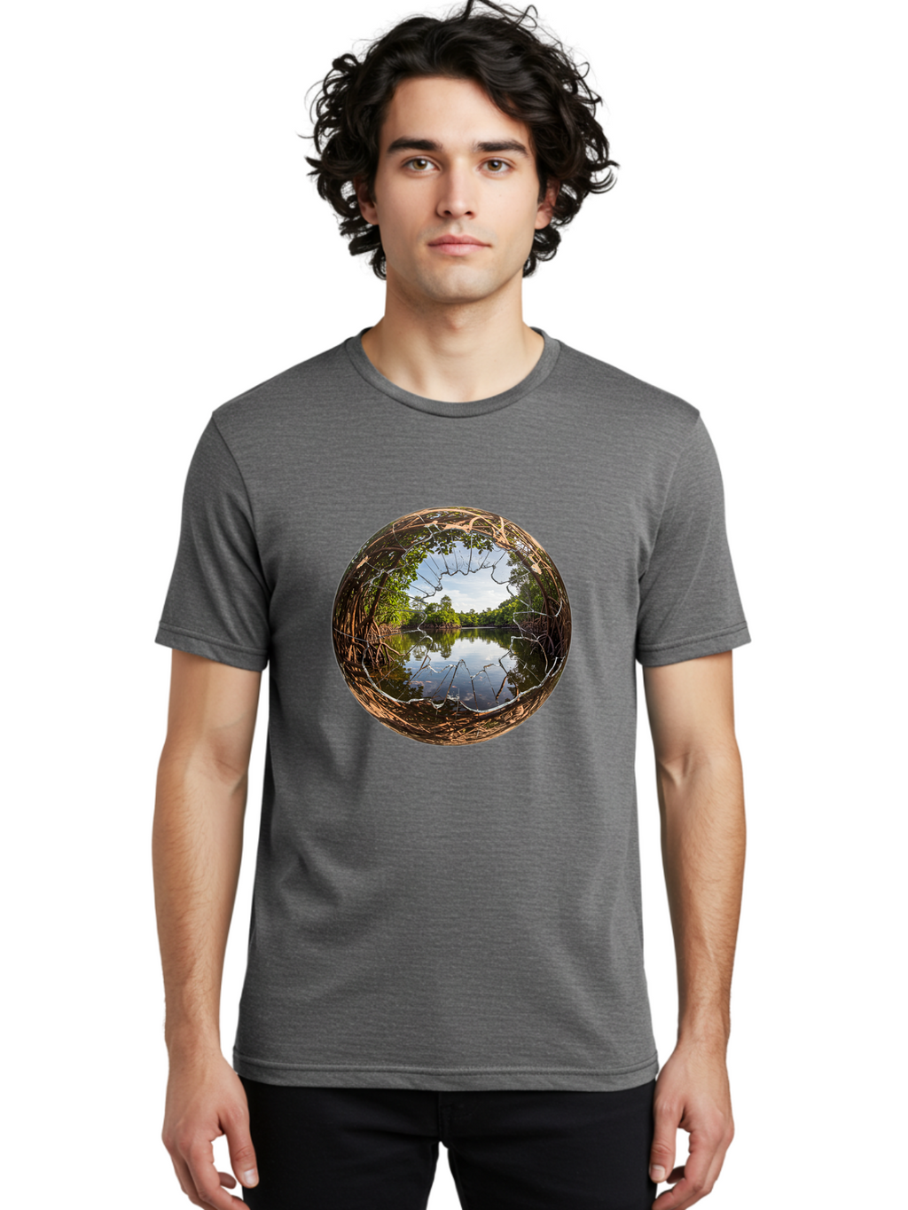 Shattered-Orb Men'S Graphic Tee, 100% Cotton, Comfortable Casual Summer Wear, Machine Washable, Vintage Camera, Old Camera, Antique Camera, Black Camera, Classic Photography, Photography Equipment, Nostalgic Device, Film Camera, Camera Art Bal302