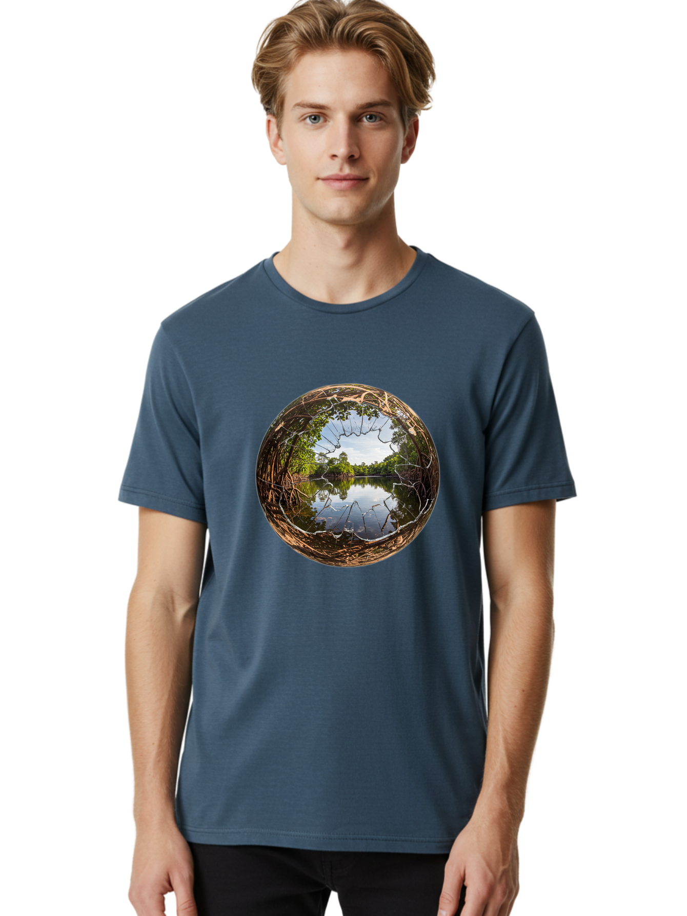 Shattered-Orb Men'S Graphic Tee, 100% Cotton, Comfortable Casual Summer Wear, Machine Washable, Vintage Camera, Old Camera, Antique Camera, Black Camera, Classic Photography, Photography Equipment, Nostalgic Device, Film Camera, Camera Art Bal302