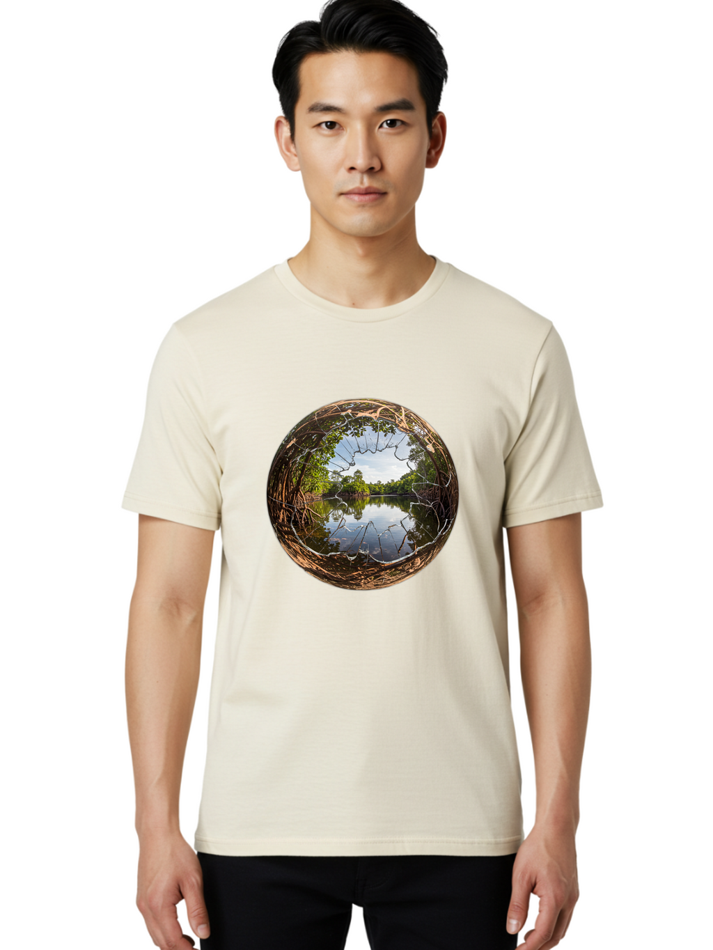 Shattered-Orb Men'S Graphic Tee, 100% Cotton, Comfortable Casual Summer Wear, Machine Washable, Vintage Camera, Old Camera, Antique Camera, Black Camera, Classic Photography, Photography Equipment, Nostalgic Device, Film Camera, Camera Art Bal302