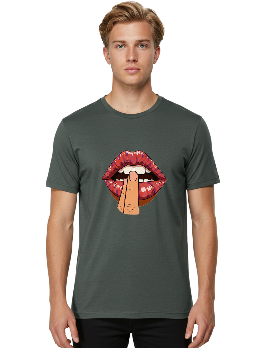 Shh-Lips Men'S Graphic Tee, 100% Cotton, Comfortable Casual Summer Wear, Machine Washable, Vintage Camera, Old Camera, Antique Camera, Black Camera, Classic Photography, Photography Equipment, Nostalgic Device, Film Camera, Camera Art Bal305