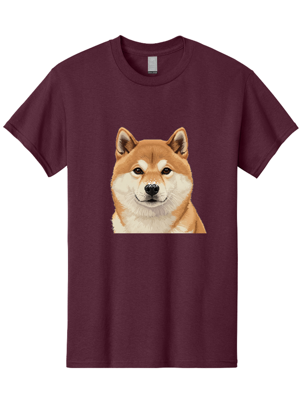 Shiba-Inu-Dog Men'S Graphic Tee, 100% Cotton, Comfortable Casual Summer Wear, Machine Washable, Vintage Camera, Old Camera, Antique Camera, Black Camera, Classic Photography, Photography Equipment, Nostalgic Device, Film Camera, Camera Art Bal306
