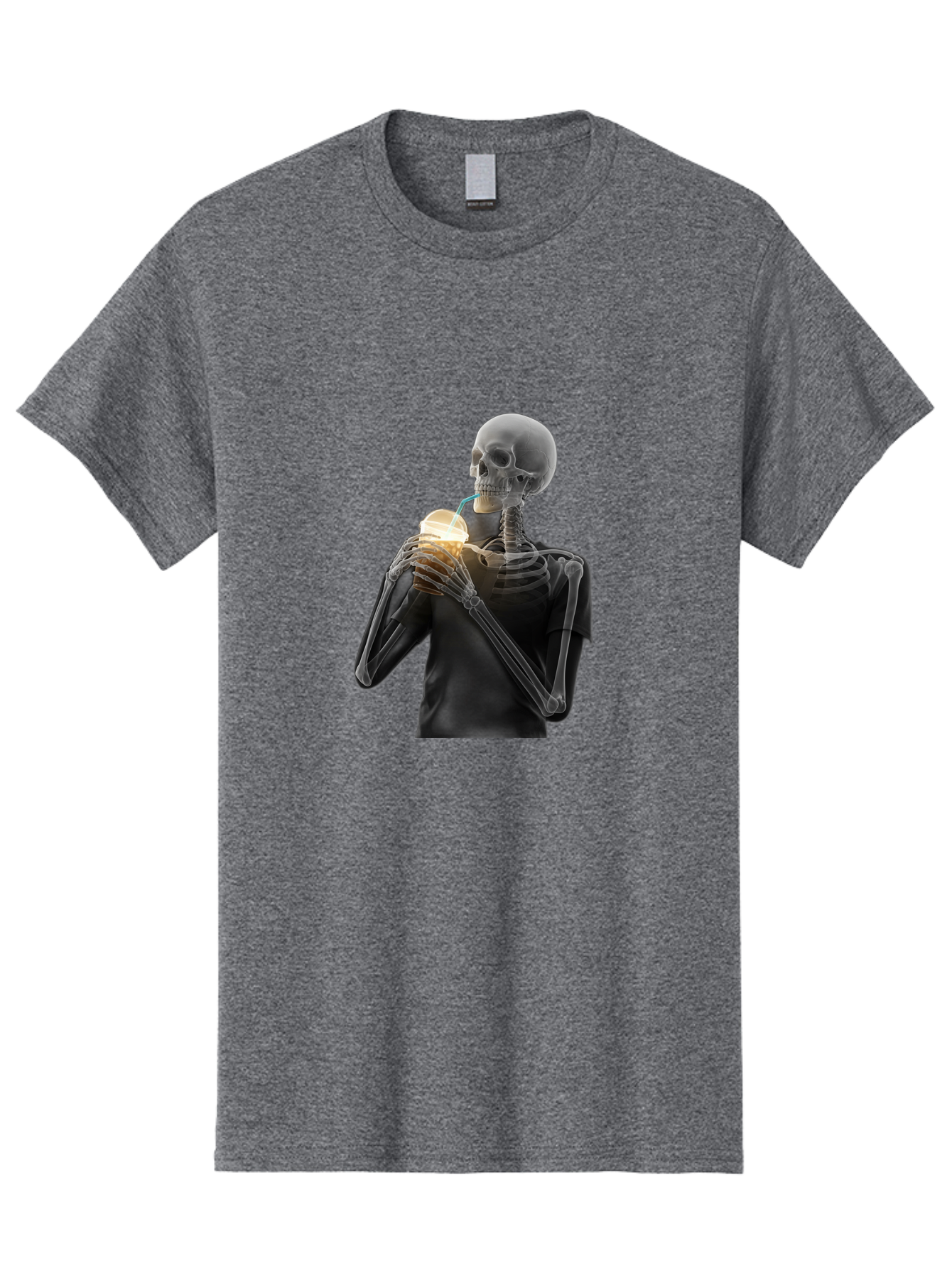 Shoulder-Skeleton Men'S Graphic Tee, 100% Cotton, Comfortable Casual Summer Wear, Machine Washable, Vintage Camera, Old Camera, Antique Camera, Black Camera, Classic Photography, Photography Equipment, Nostalgic Device, Film Camera, Camera Art Bal308