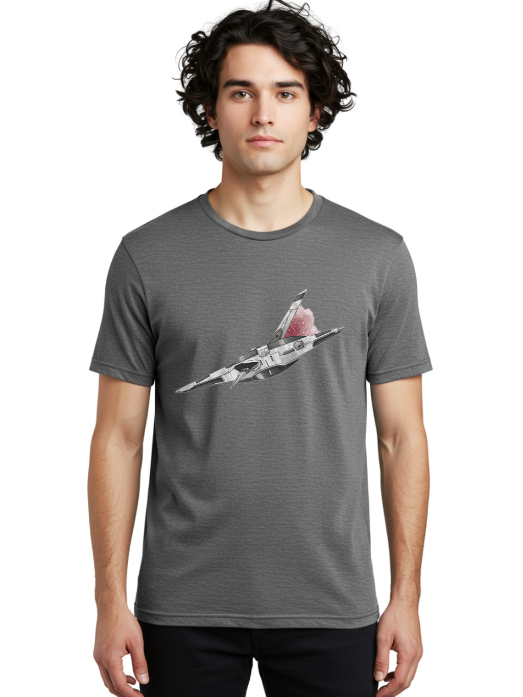 Silver-Spaceship Men'S Graphic Tee, 100% Cotton, Comfortable Casual Summer Wear, Machine Washable, Vintage Camera, Old Camera, Antique Camera, Black Camera, Classic Photography, Photography Equipment, Nostalgic Device, Film Camera, Camera Art Bal313